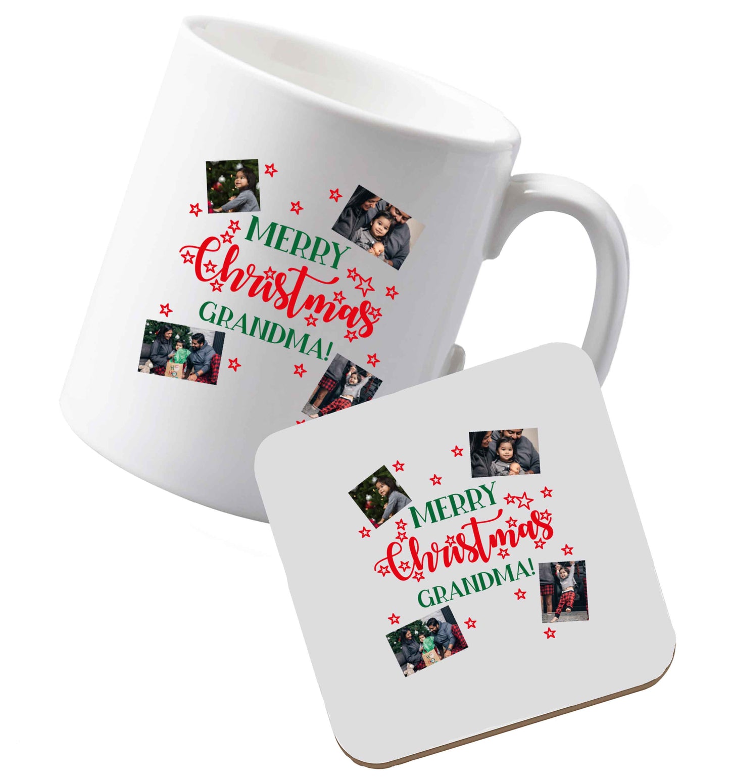 10 oz Ceramic mug and coaster Tis The Season to Drink Whisky both sides