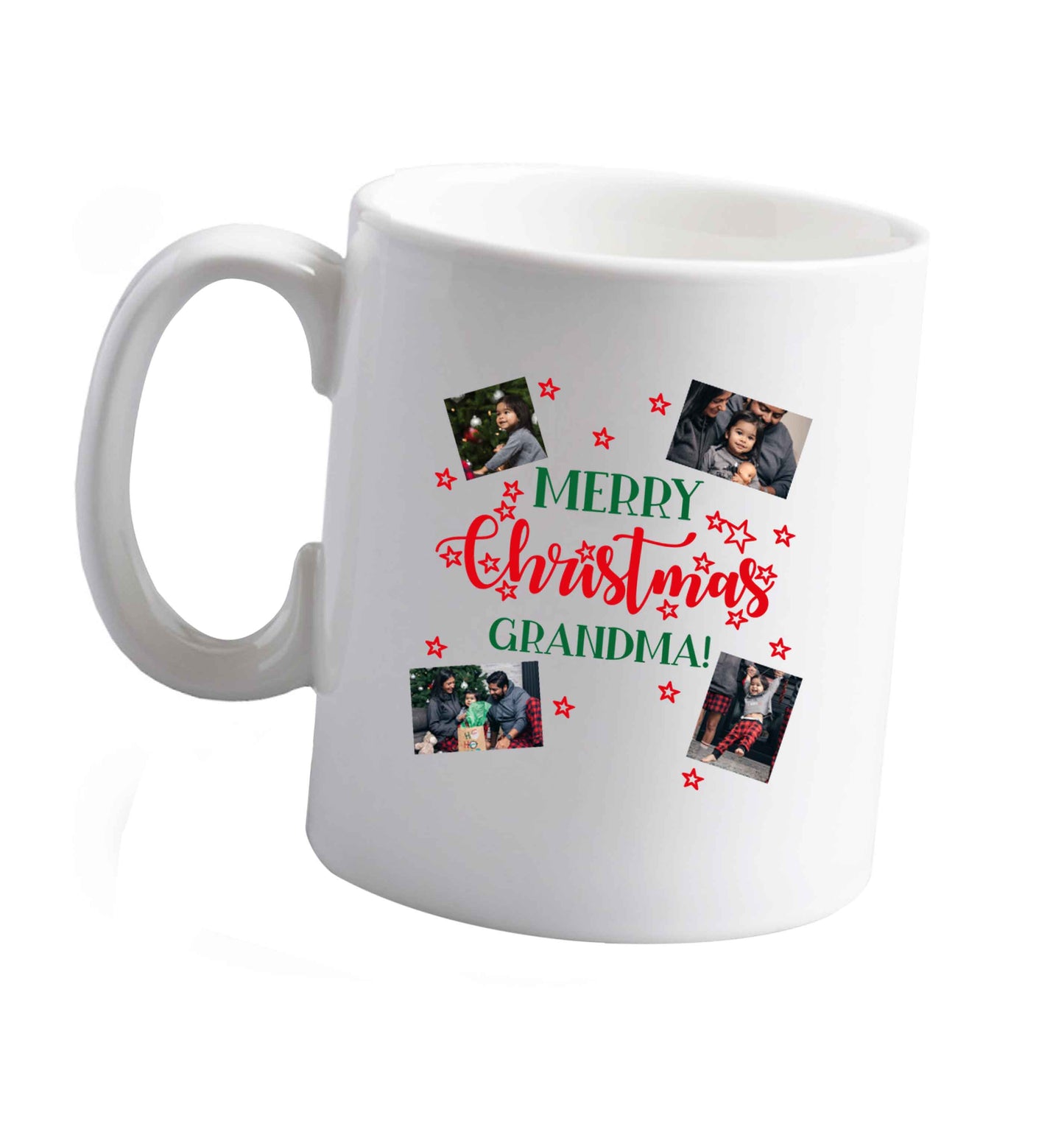 10 oz Tis The Season to Drink Whisky ceramic mug right handed