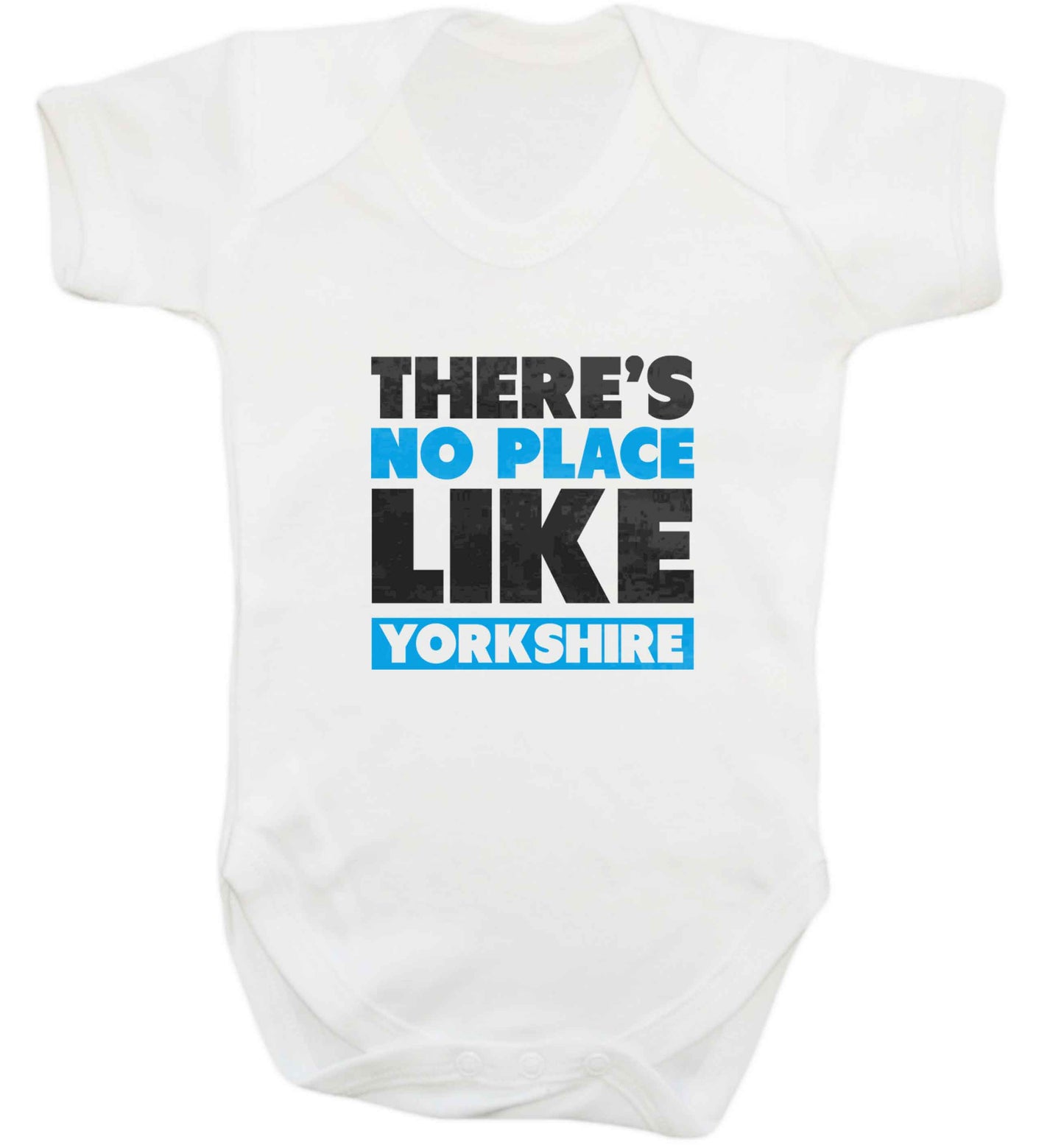 There's no place like Yorkshire baby vest white 18-24 months