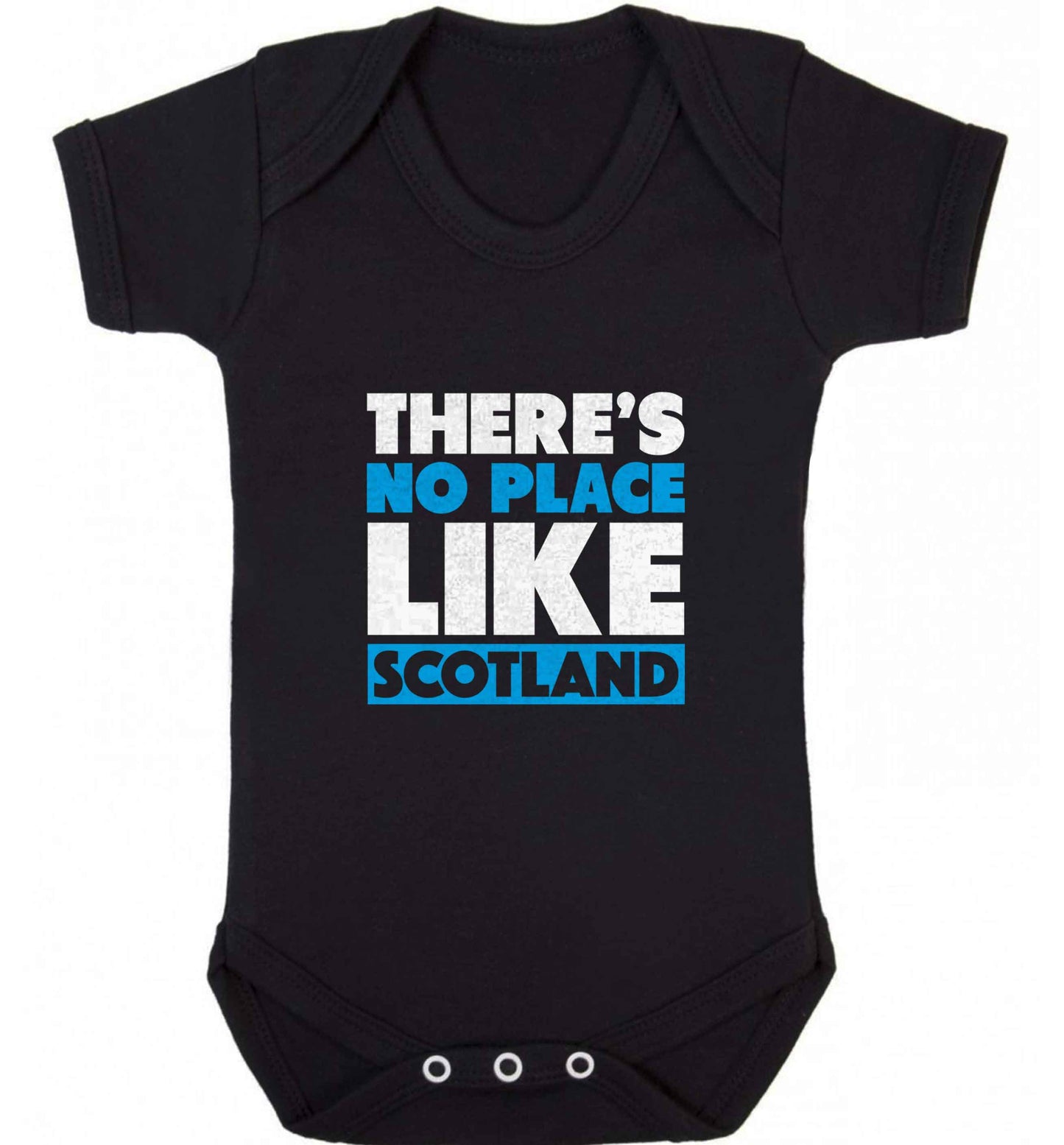 There's no place like Scotland baby vest black 18-24 months