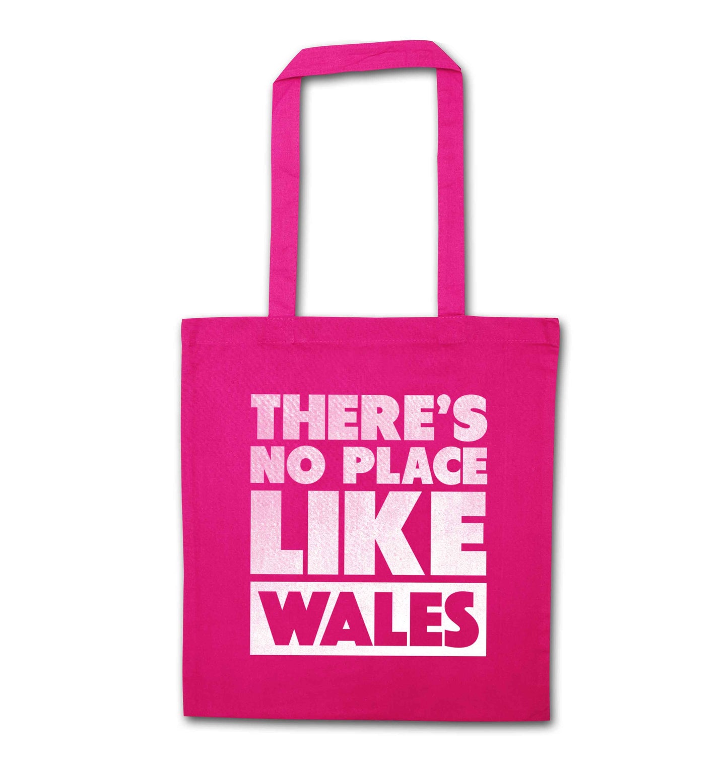 There's no place like Wales pink tote bag