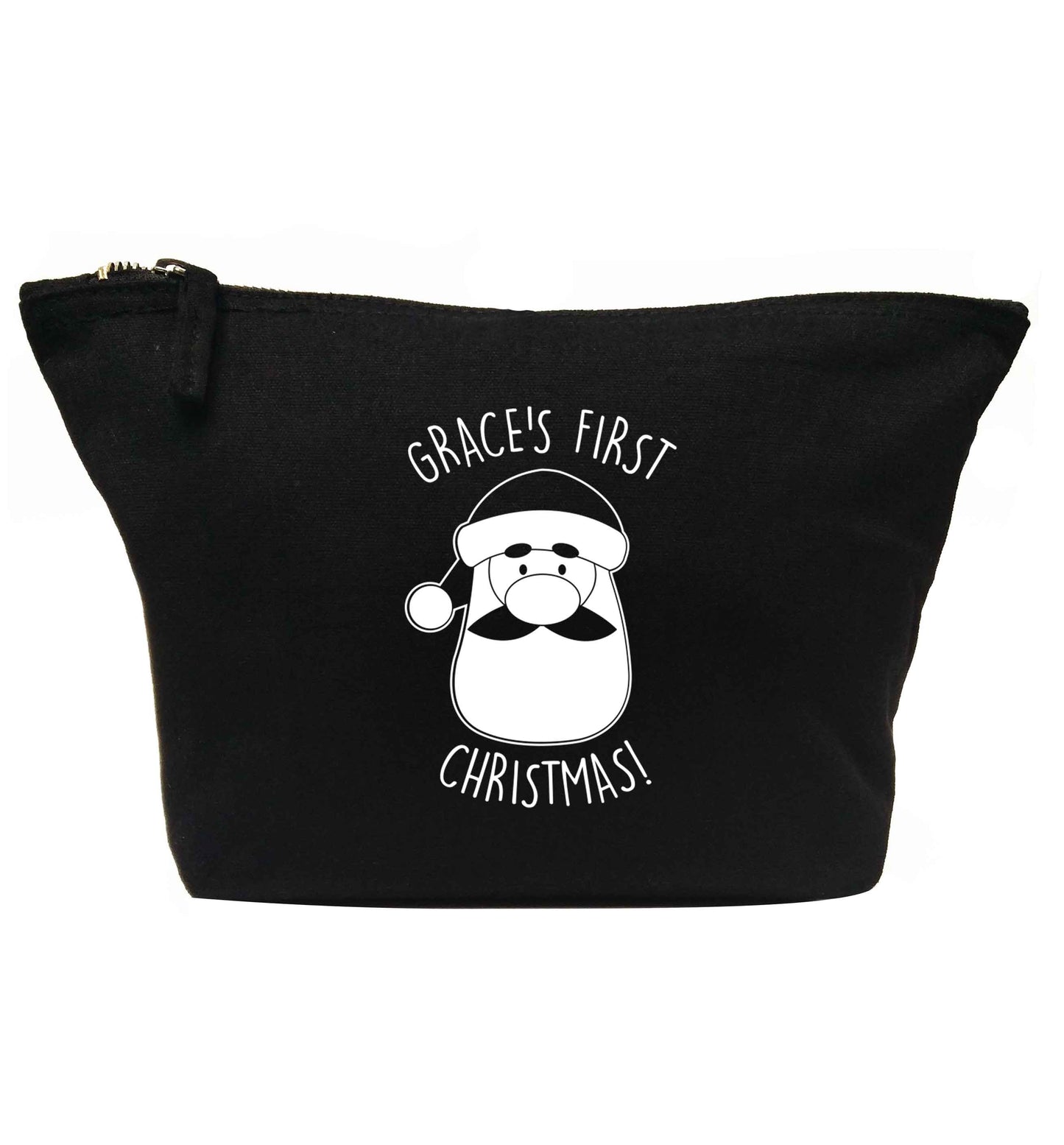 Personalised first Christmas - santa | Makeup / wash bag