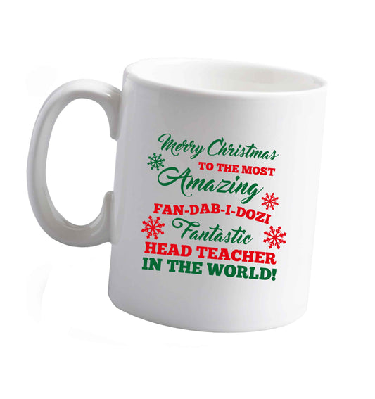 10 oz Tis The Season to Drink Whisky ceramic mug right handed