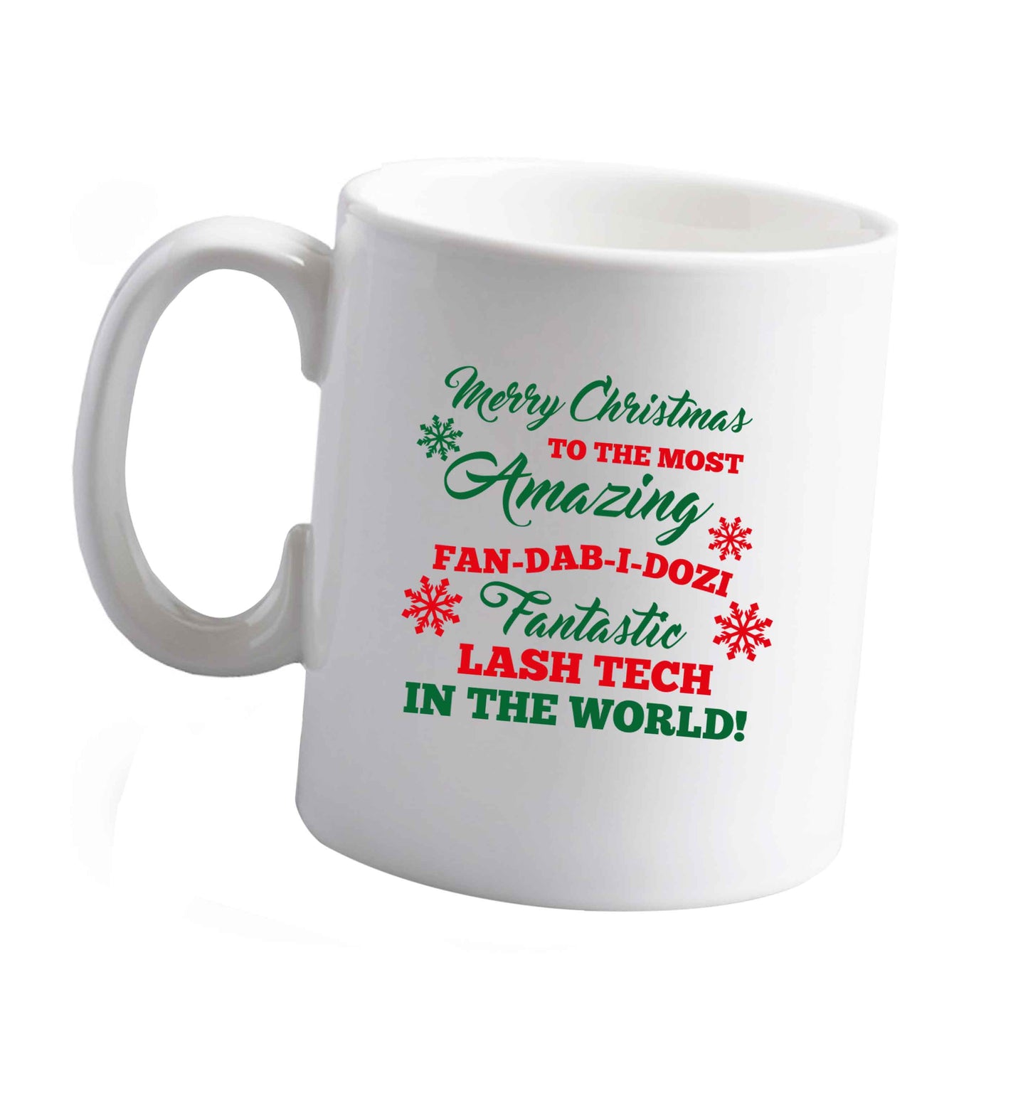 10 oz Tis The Season to Drink Whisky ceramic mug right handed