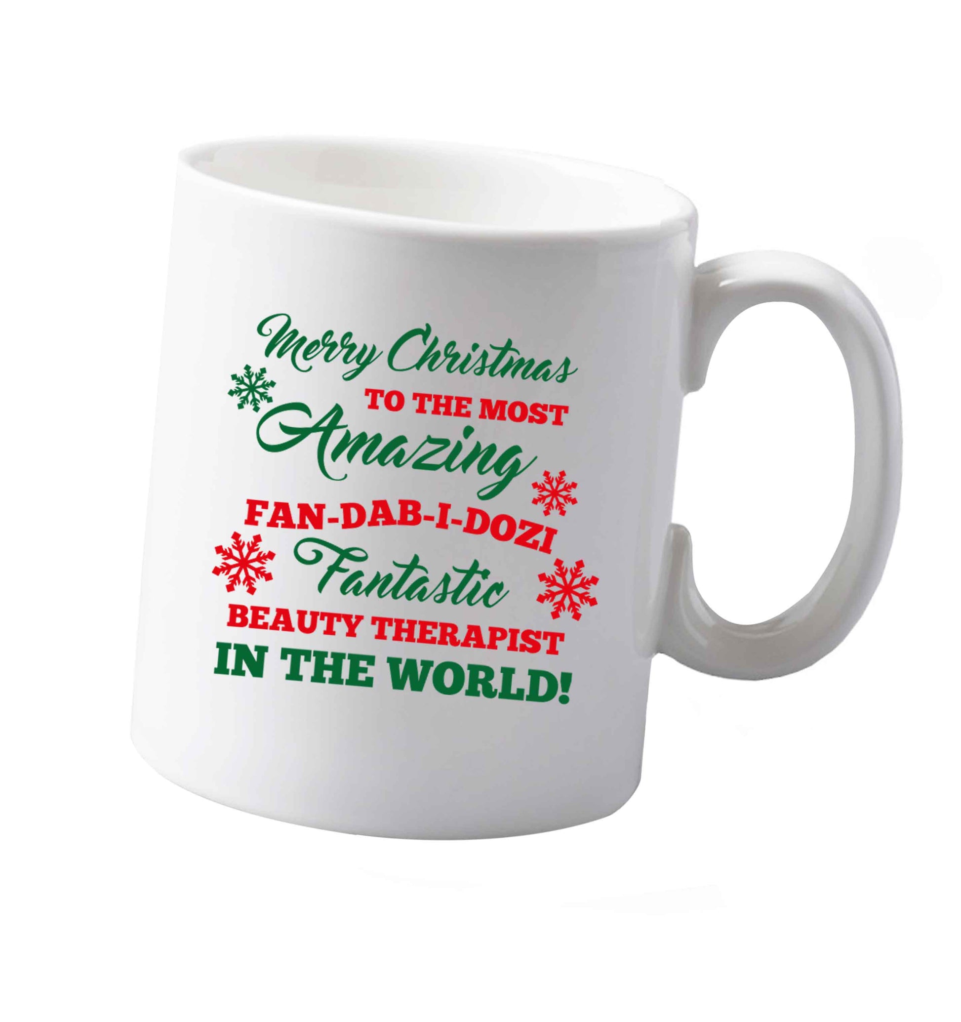 10 oz Tis The Season to Drink Whisky ceramic mug both sides