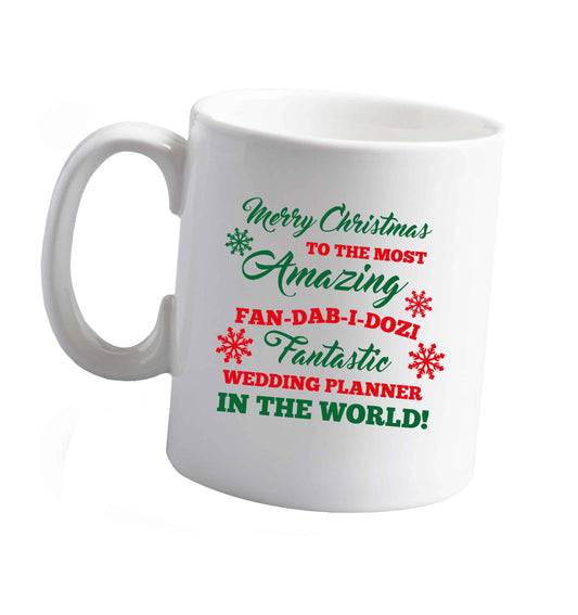 10 oz Tis The Season to Drink Whisky ceramic mug right handed