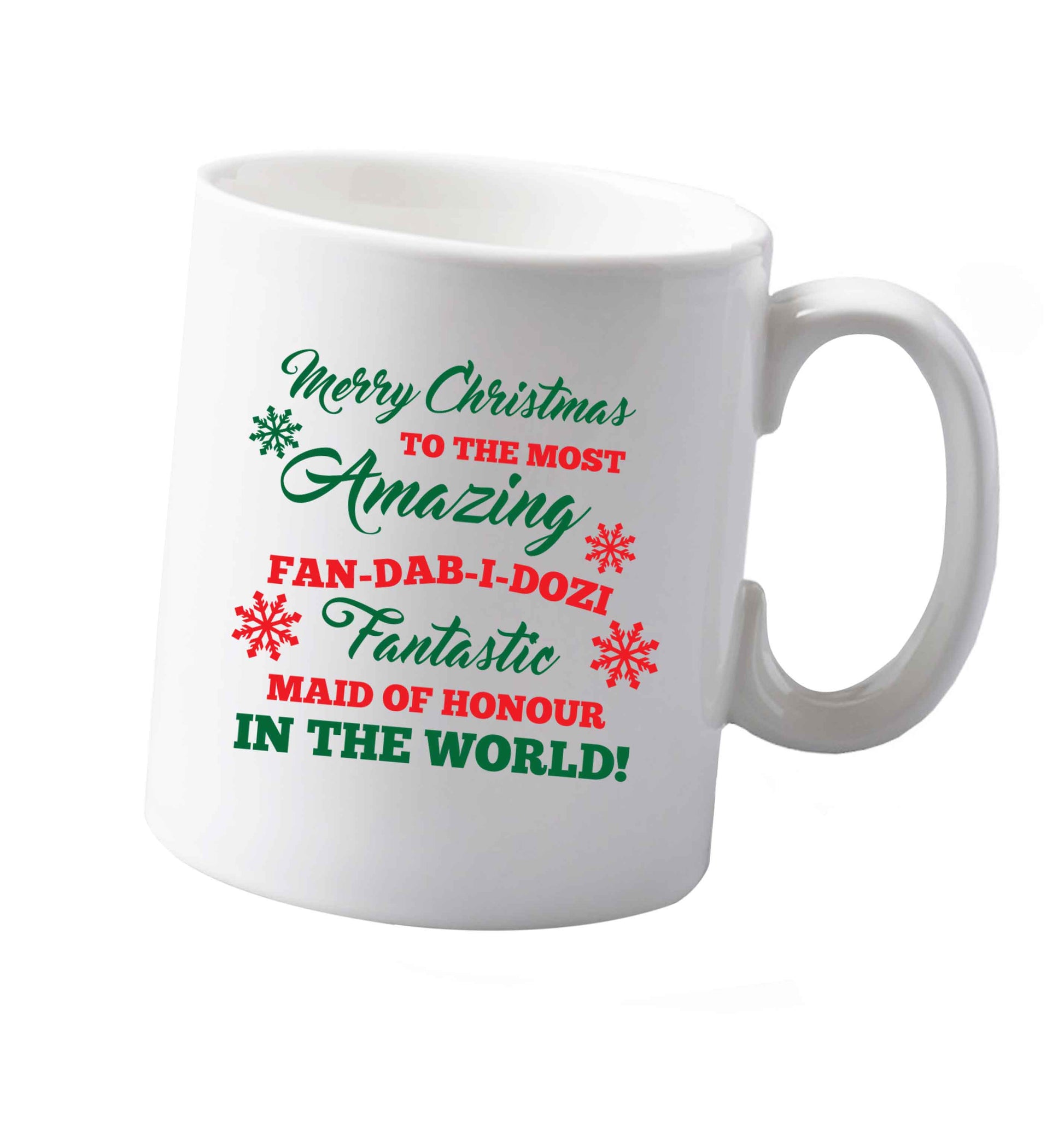 10 oz Tis The Season to Drink Whisky ceramic mug both sides