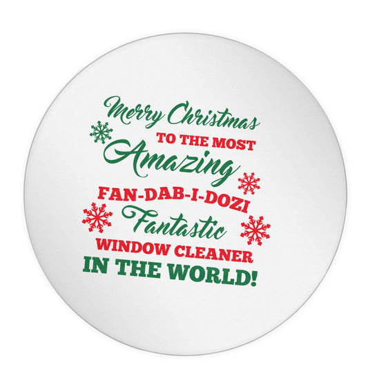 Merry Christmas to the most amazing window cleaner in the world! 24 @ 45mm matt circle stickers