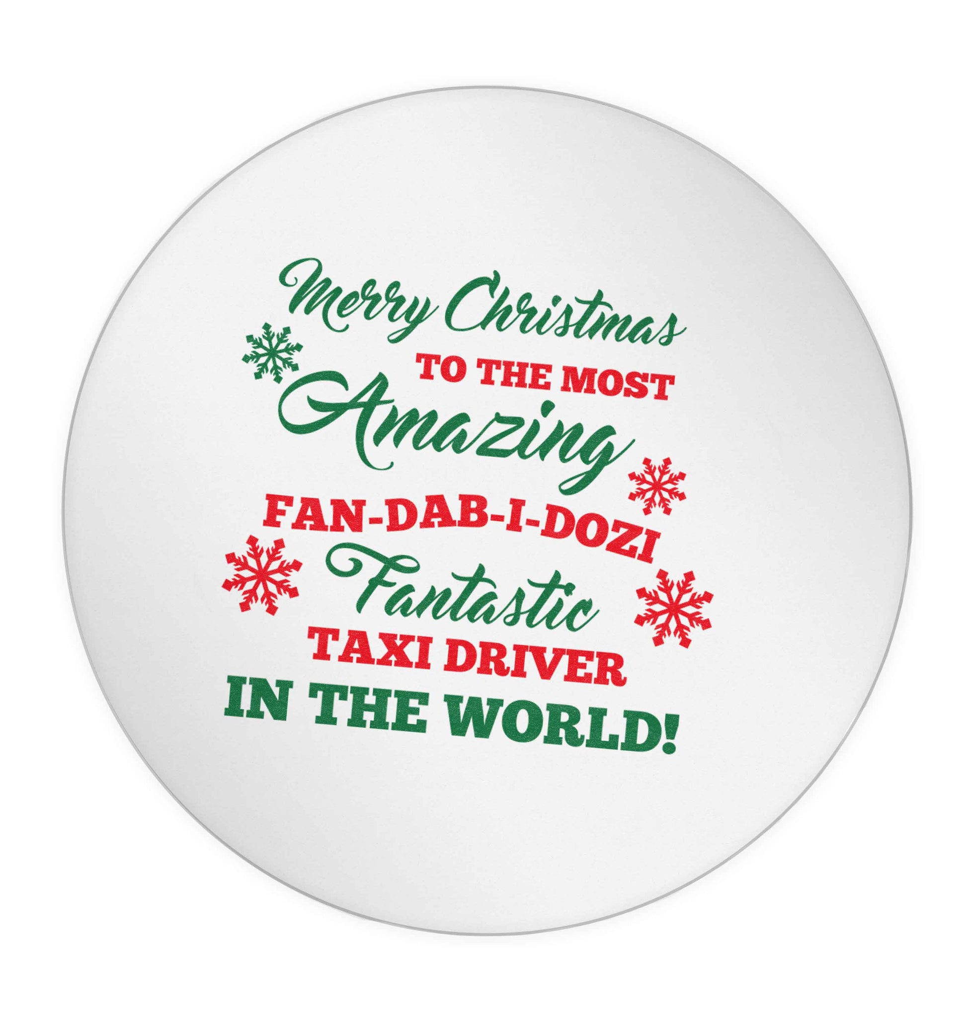 Merry Christmas to the most amazing taxi driver in the world! 24 @ 45mm matt circle stickers