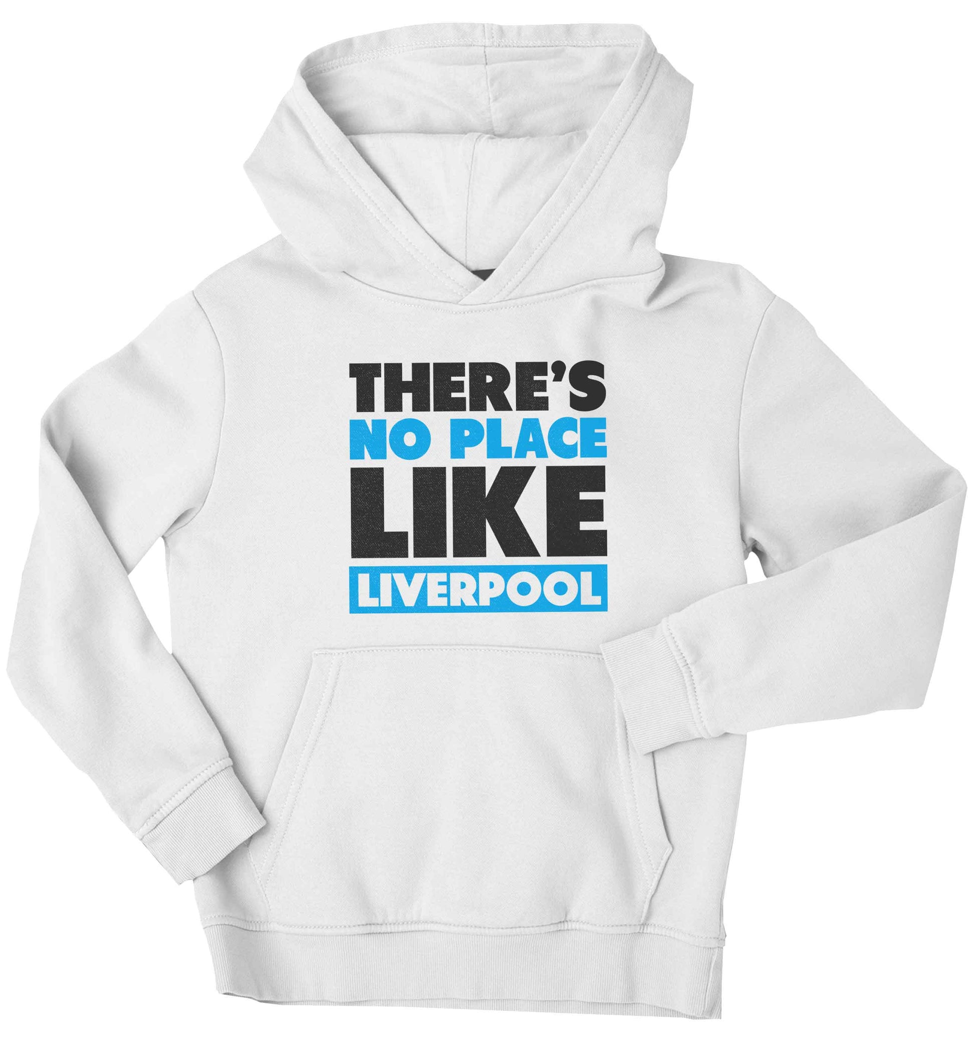 There's no place like Liverpool children's white hoodie 12-13 Years