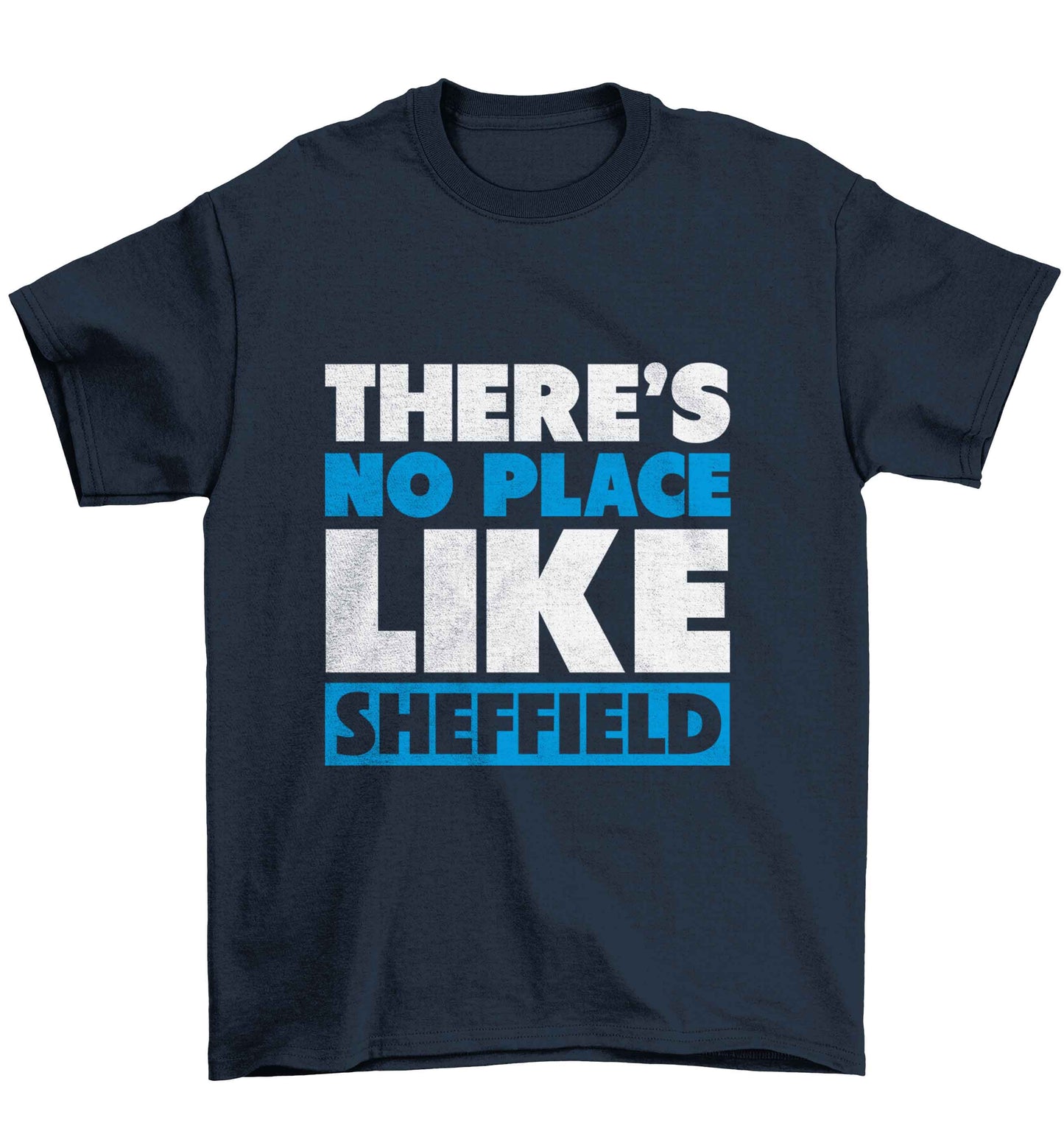 There's no place like Sheffield Children's navy Tshirt 12-13 Years