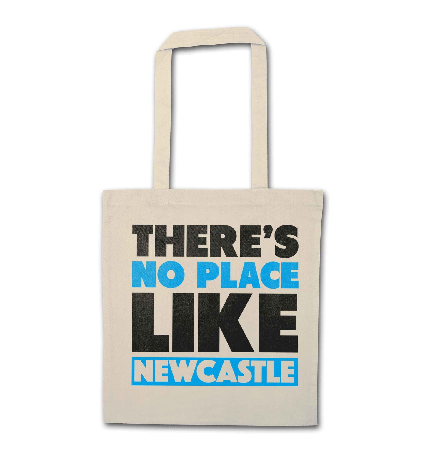 There's no place like Newcastle natural tote bag