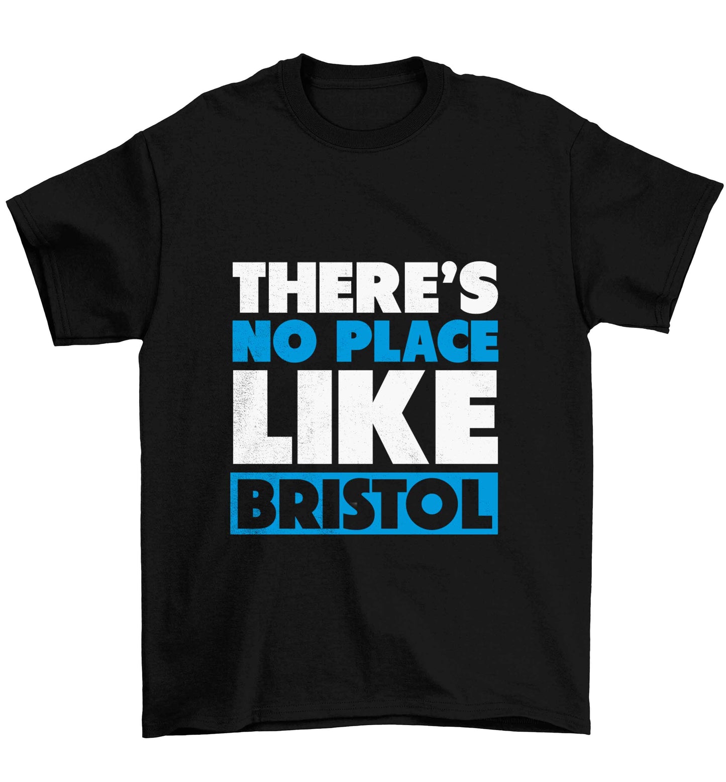 There's no place like Bristol Children's black Tshirt 12-13 Years