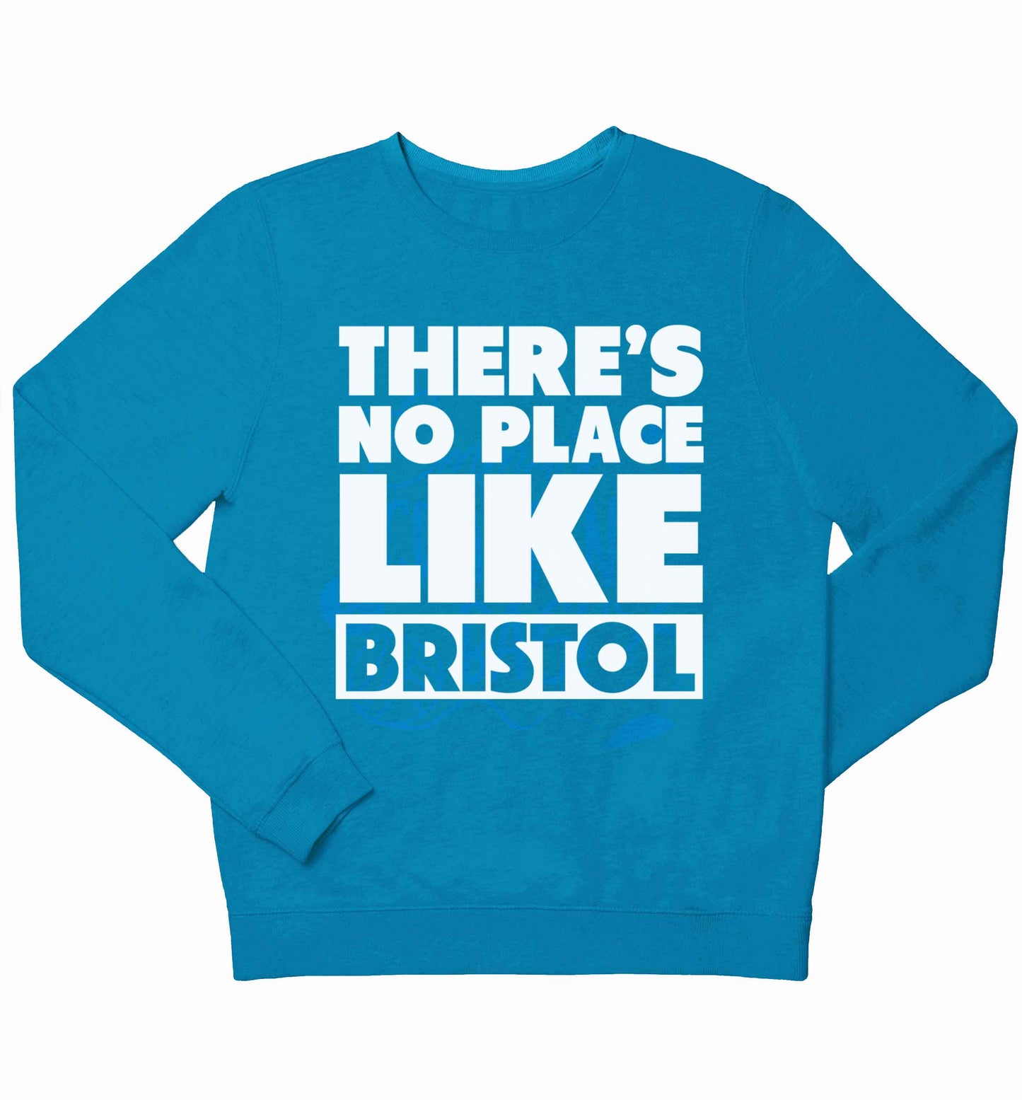 There's no place like Bristol children's blue sweater 12-13 Years