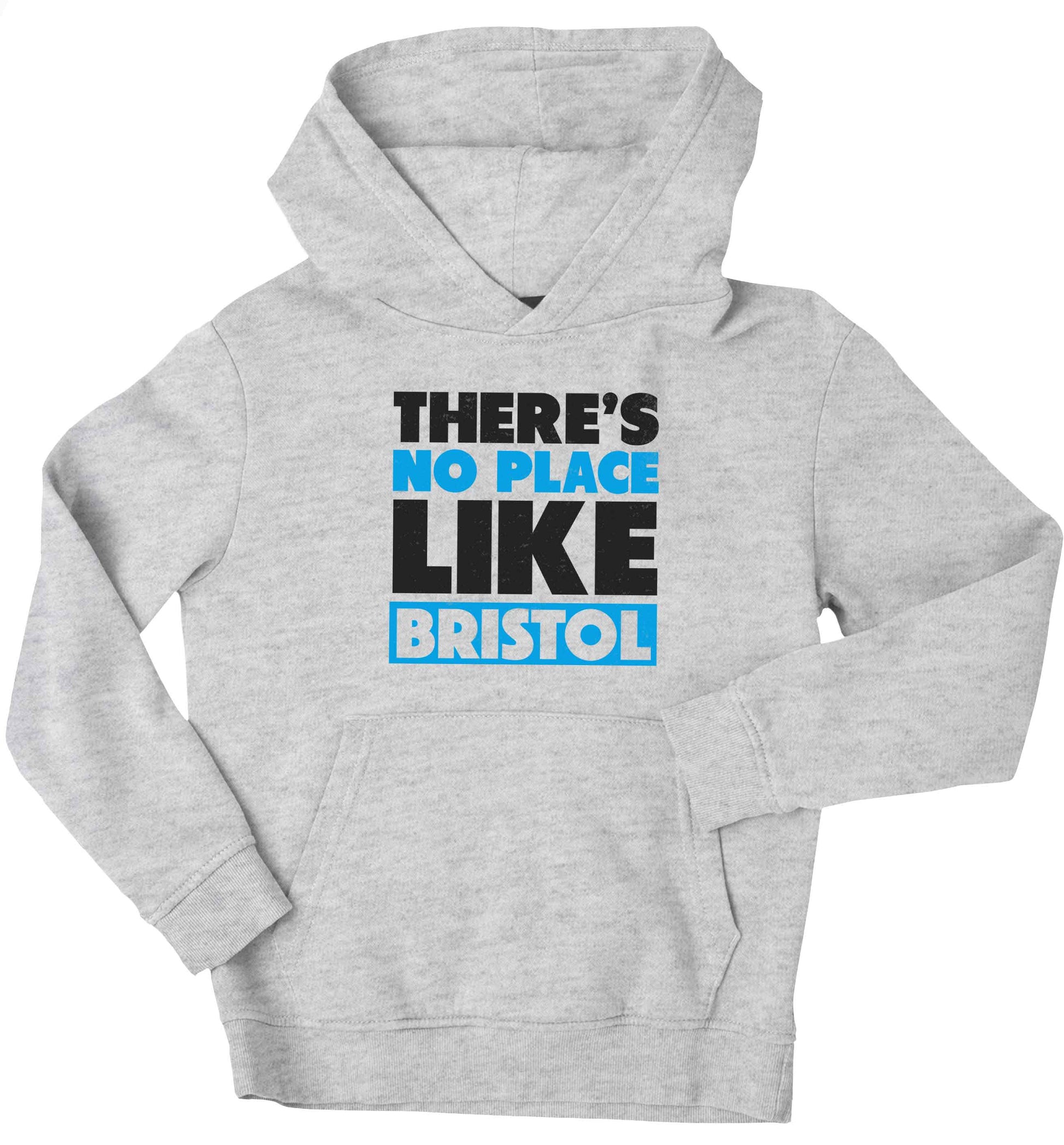 There's no place like Bristol children's grey hoodie 12-13 Years