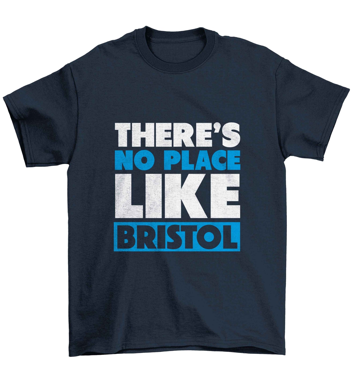 There's no place like Bristol Children's navy Tshirt 12-13 Years
