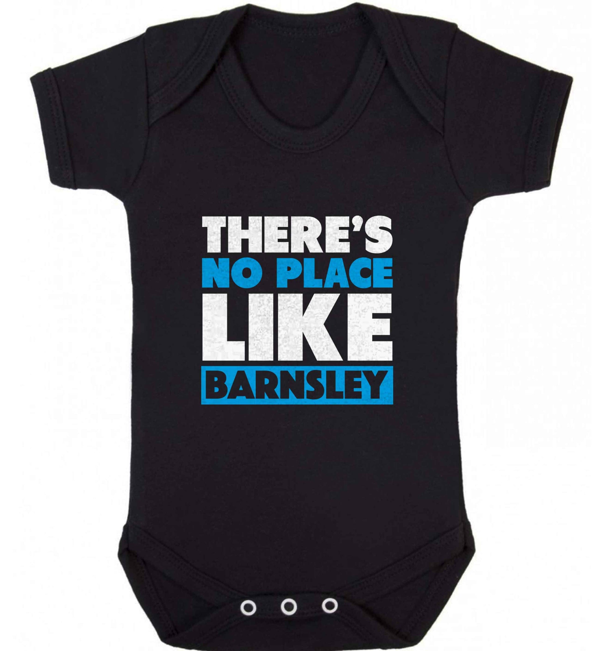 There's No Place Like Barnsley baby vest black 18-24 months