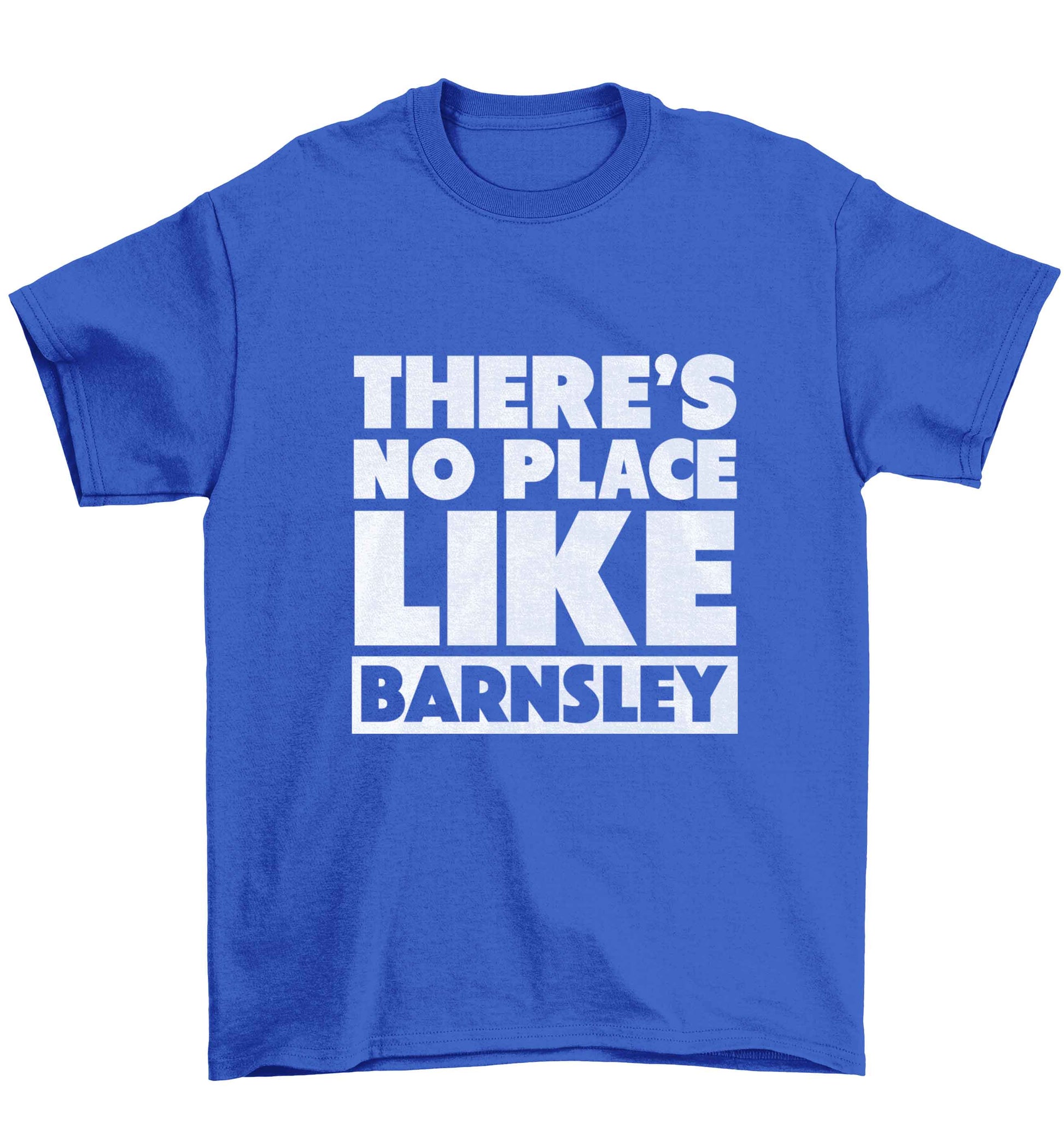 There's No Place Like Barnsley Children's blue Tshirt 12-13 Years
