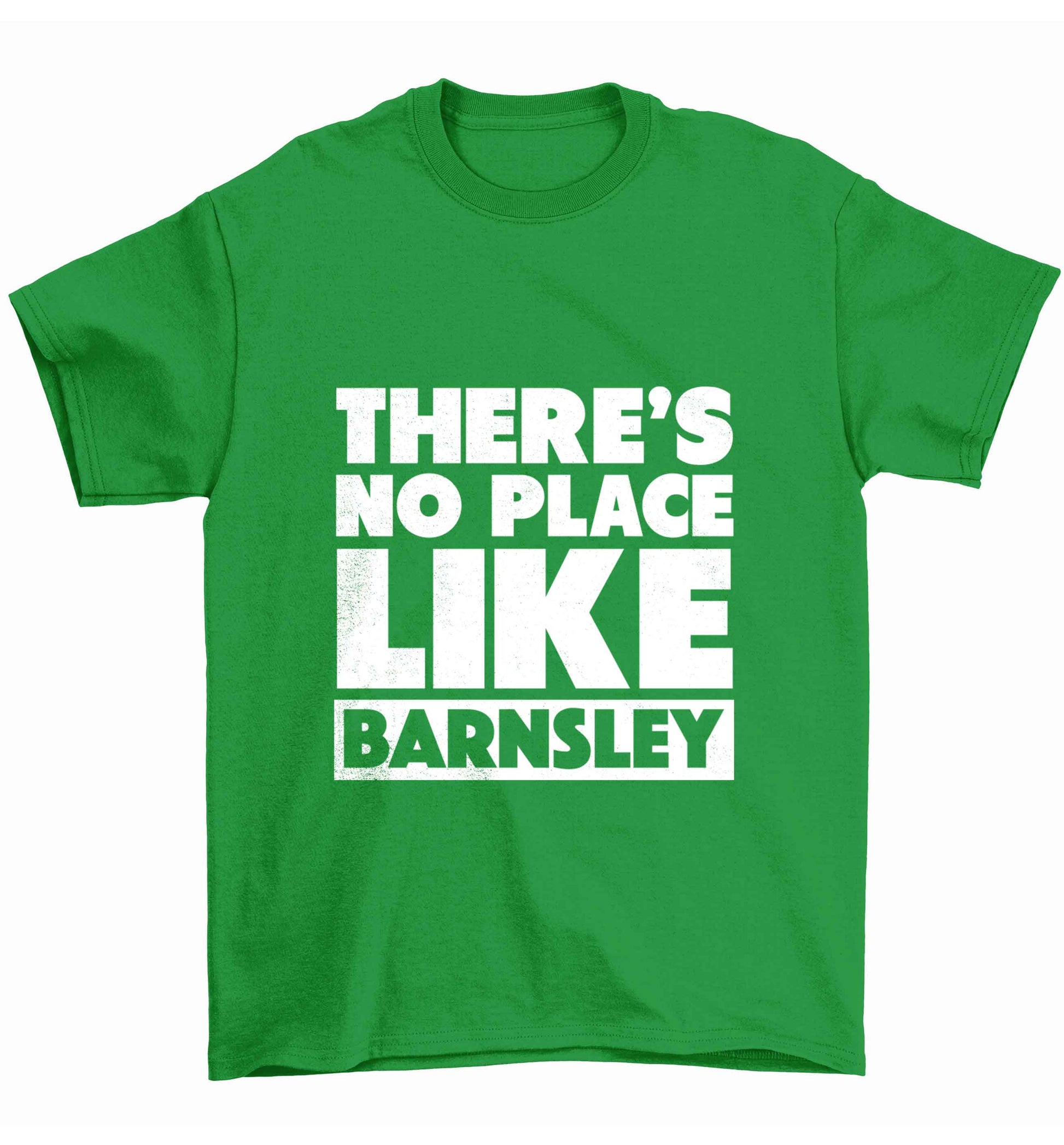 There's No Place Like Barnsley Children's green Tshirt 12-13 Years