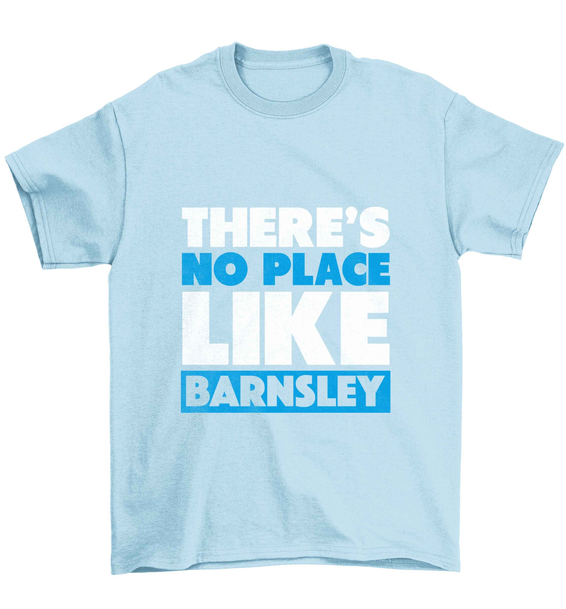 There's No Place Like Barnsley Children's light blue Tshirt 12-13 Years