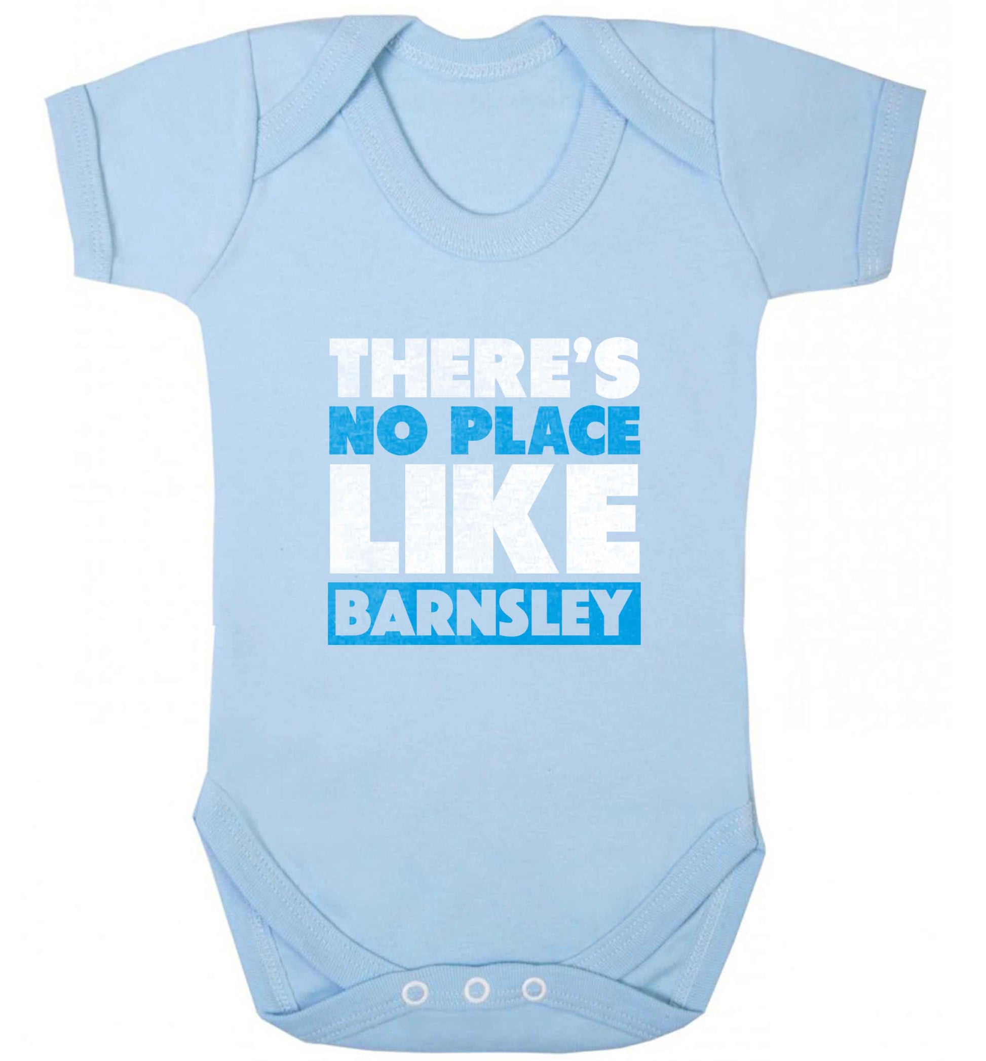 There's No Place Like Barnsley baby vest pale blue 18-24 months