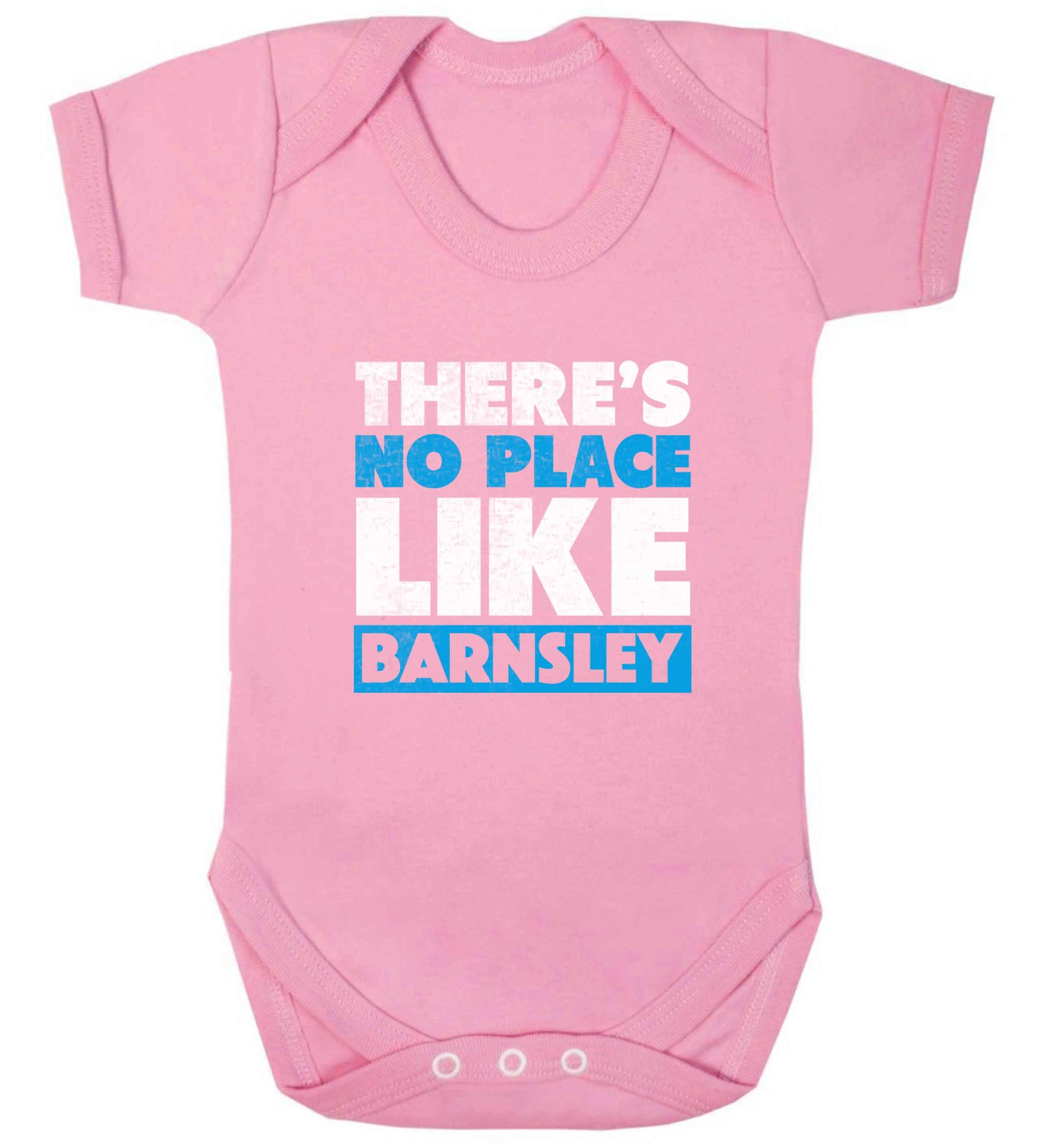 There's No Place Like Barnsley baby vest pale pink 18-24 months