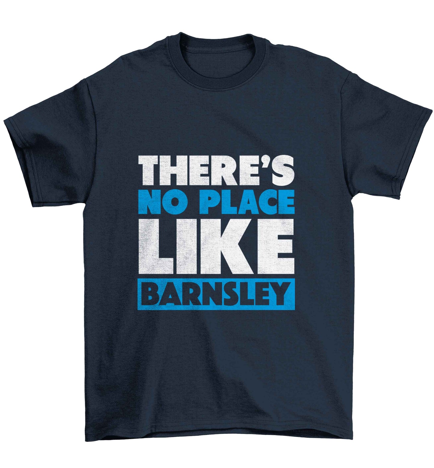 There's No Place Like Barnsley Children's navy Tshirt 12-13 Years