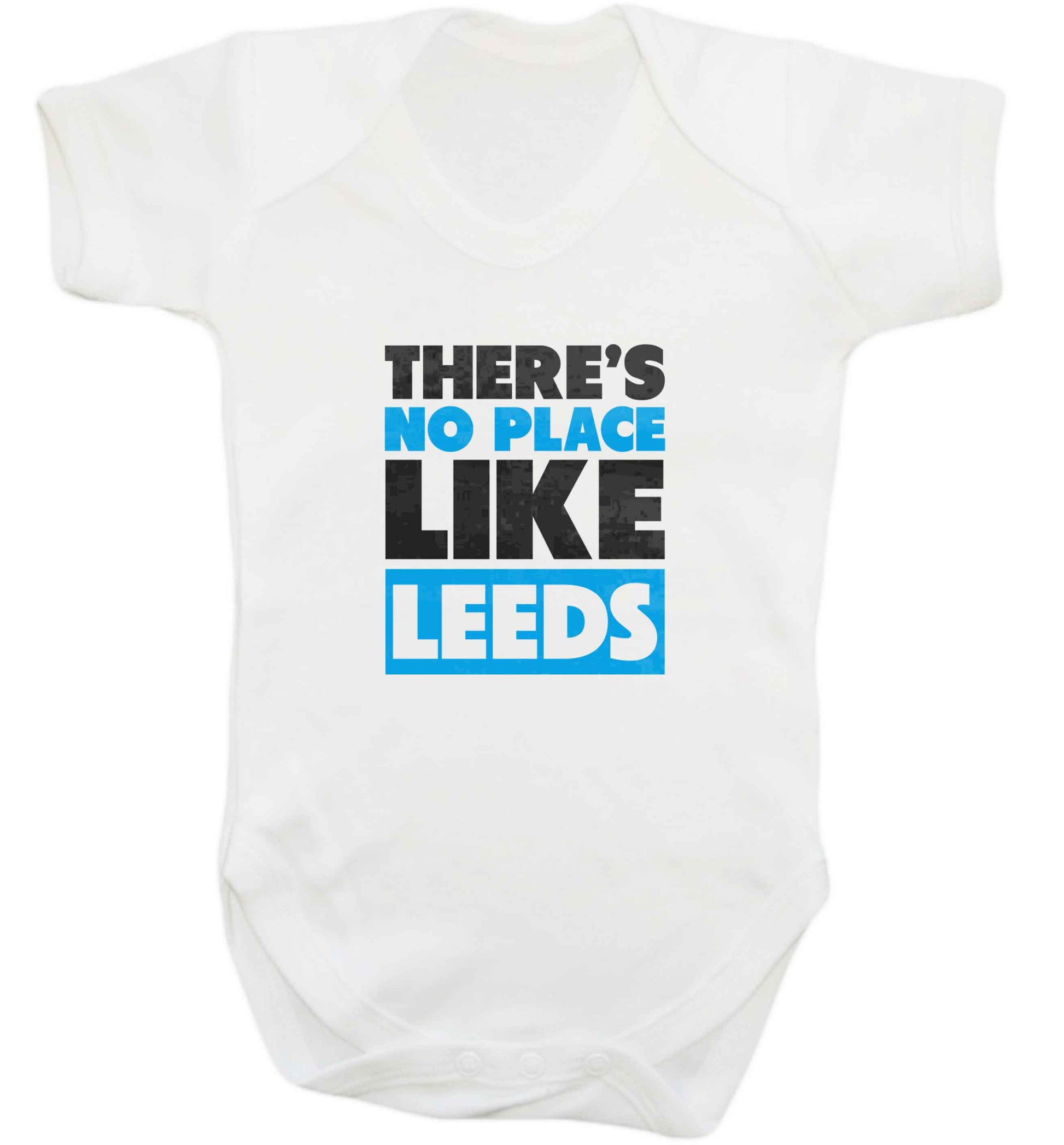 There's no place like Leeds baby vest white 18-24 months