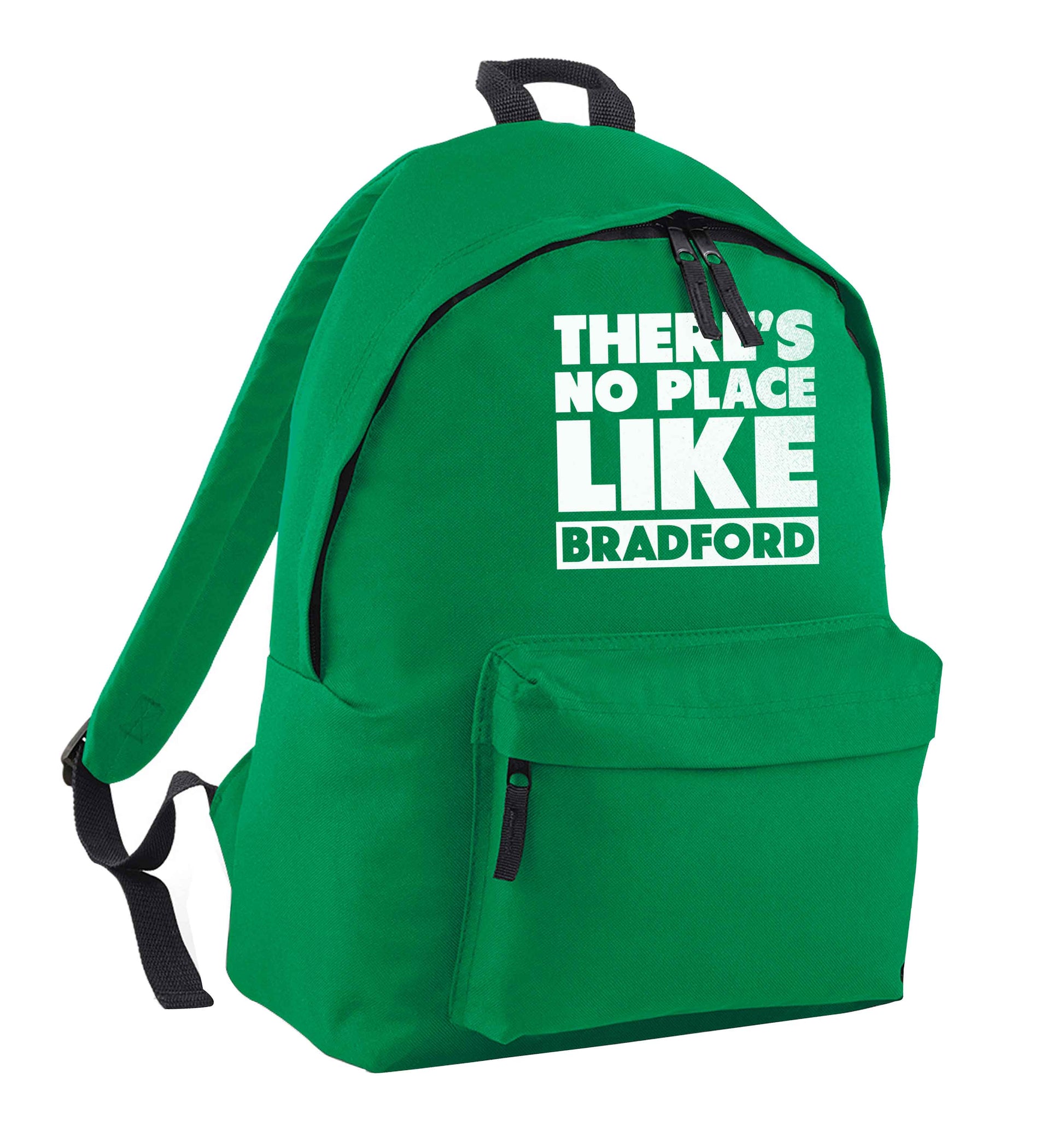 There's no place like Bradford green adults backpack
