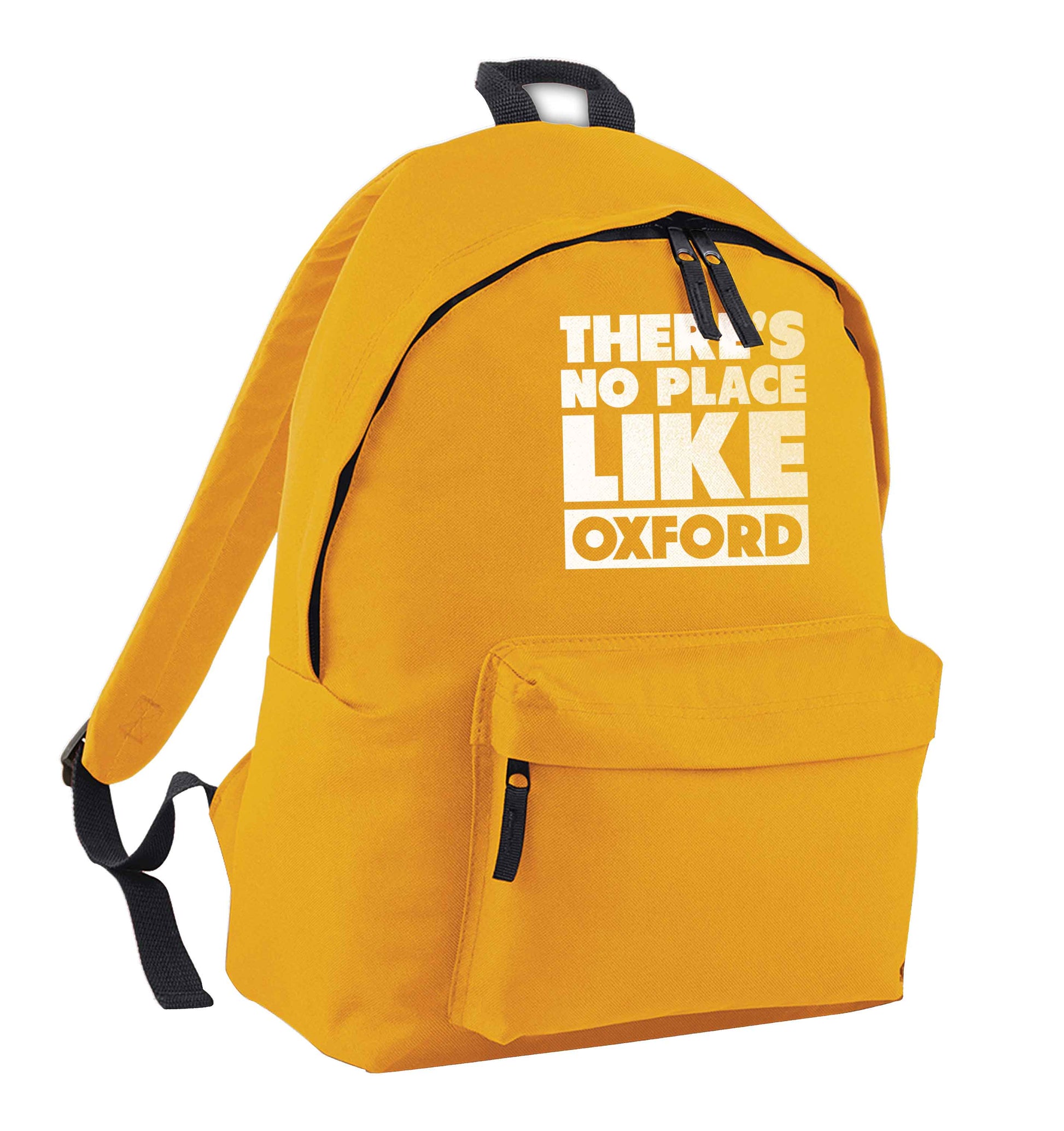 There's no place like Oxford mustard adults backpack