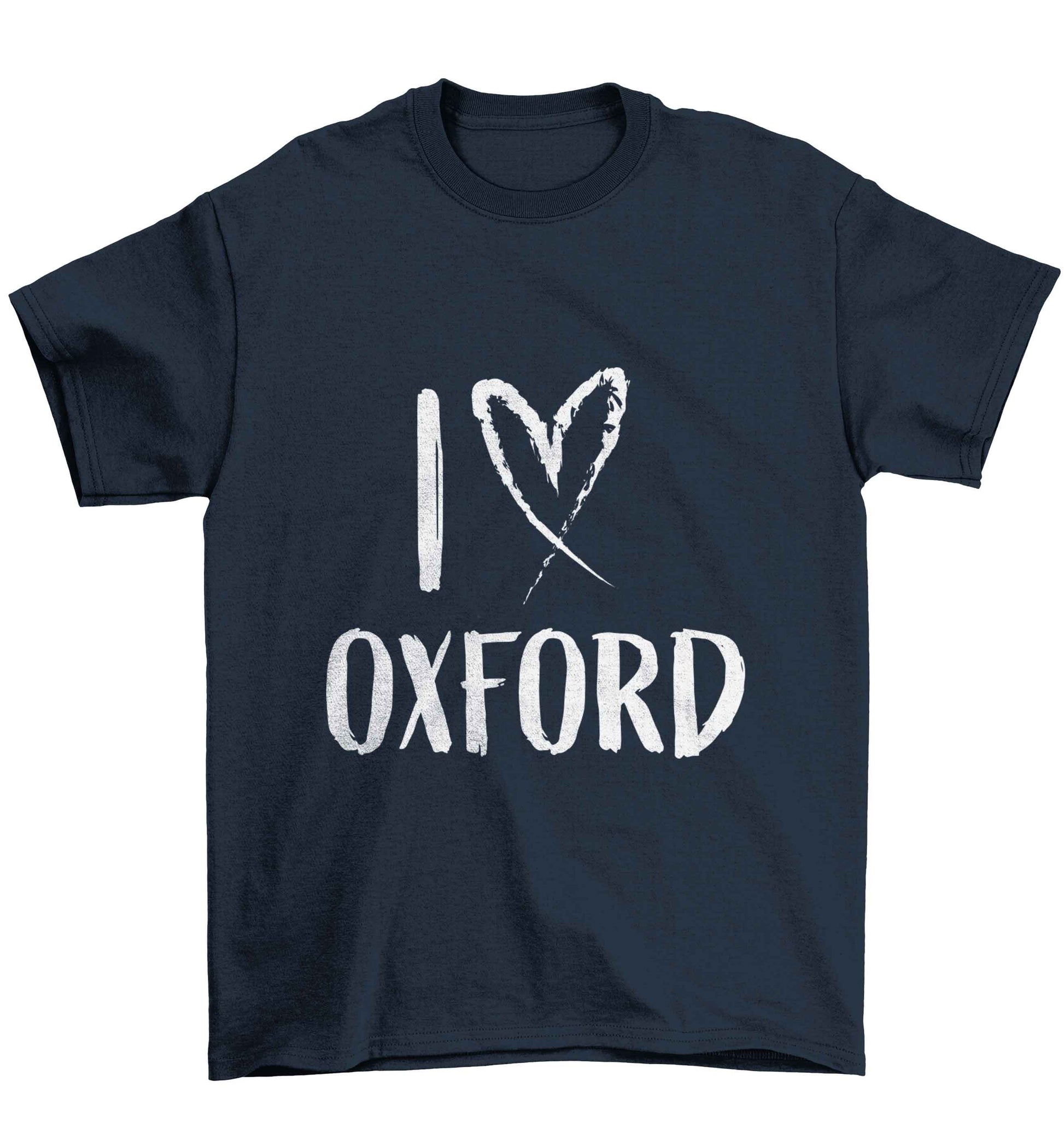 I love Oxford Children's navy Tshirt 12-13 Years