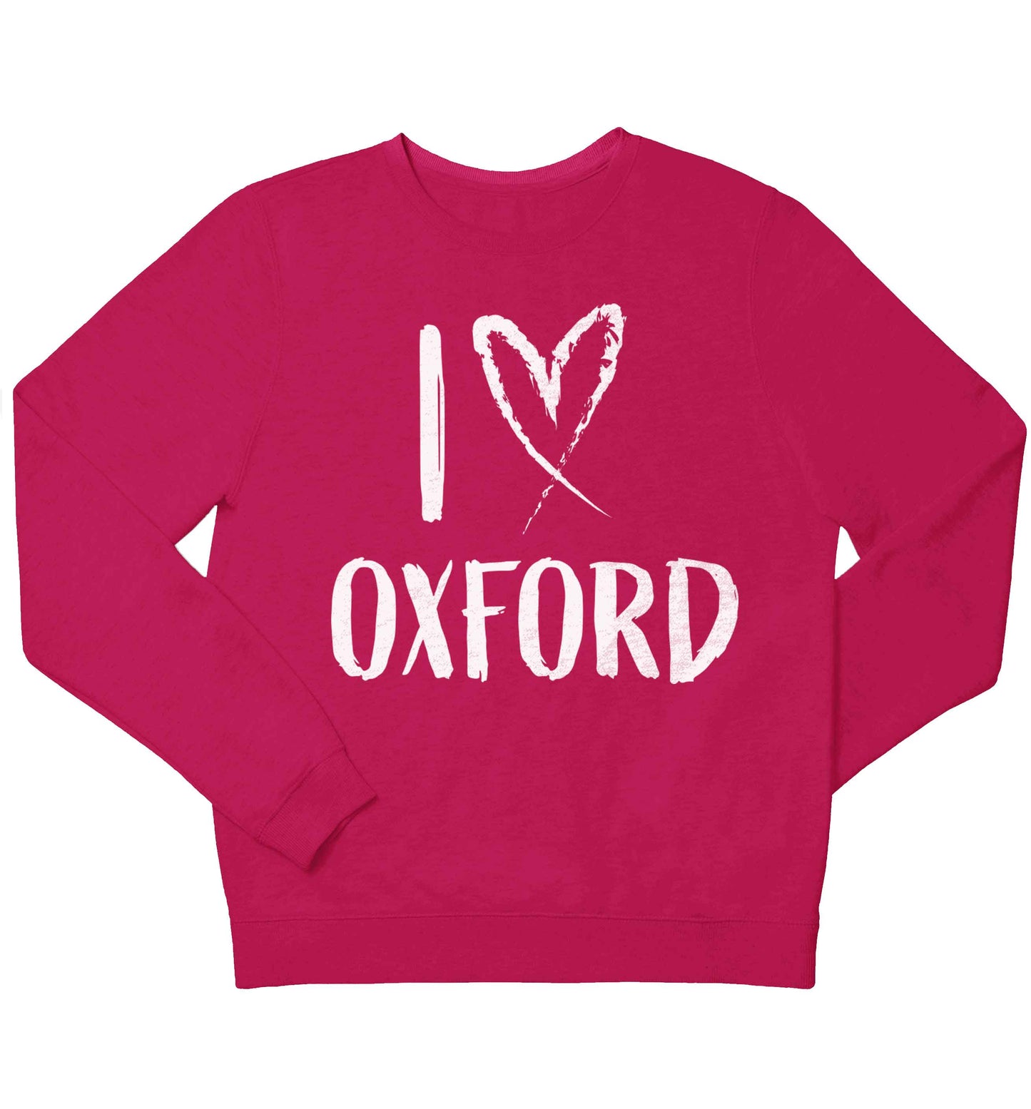 I love Oxford children's pink sweater 12-13 Years