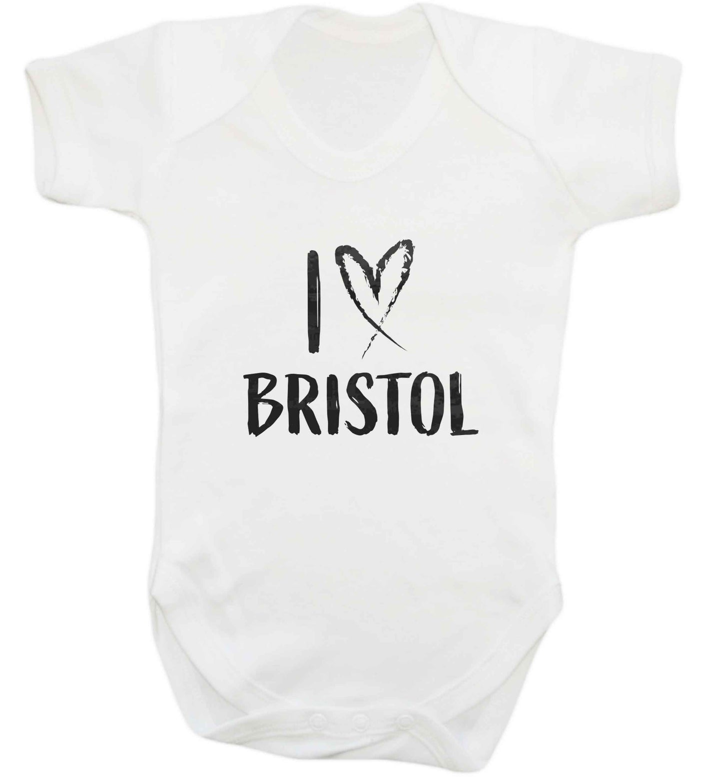 I love Bristol baby vest white 18-24 months