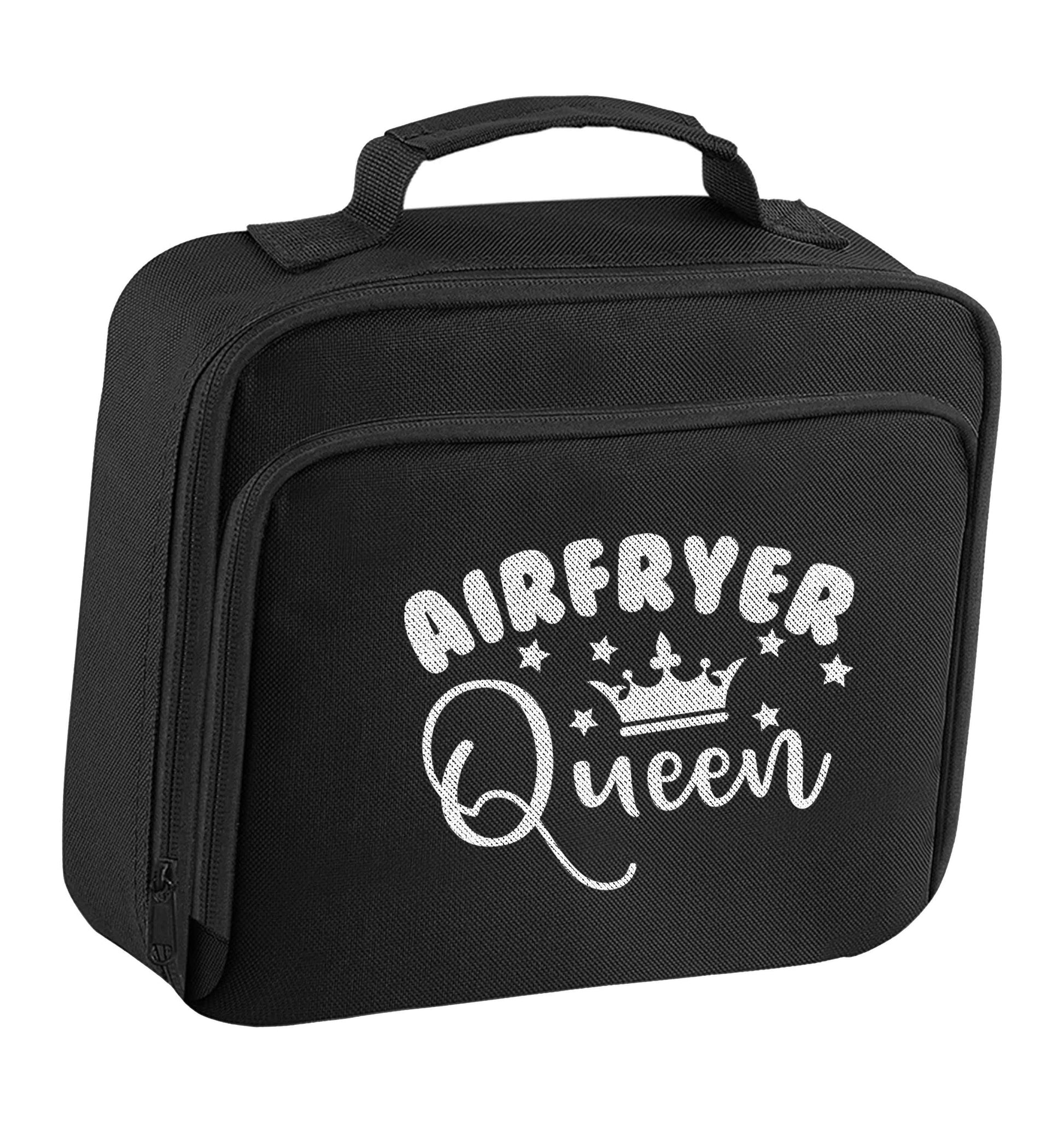 Airfryer queeninsulated black lunch bag cooler