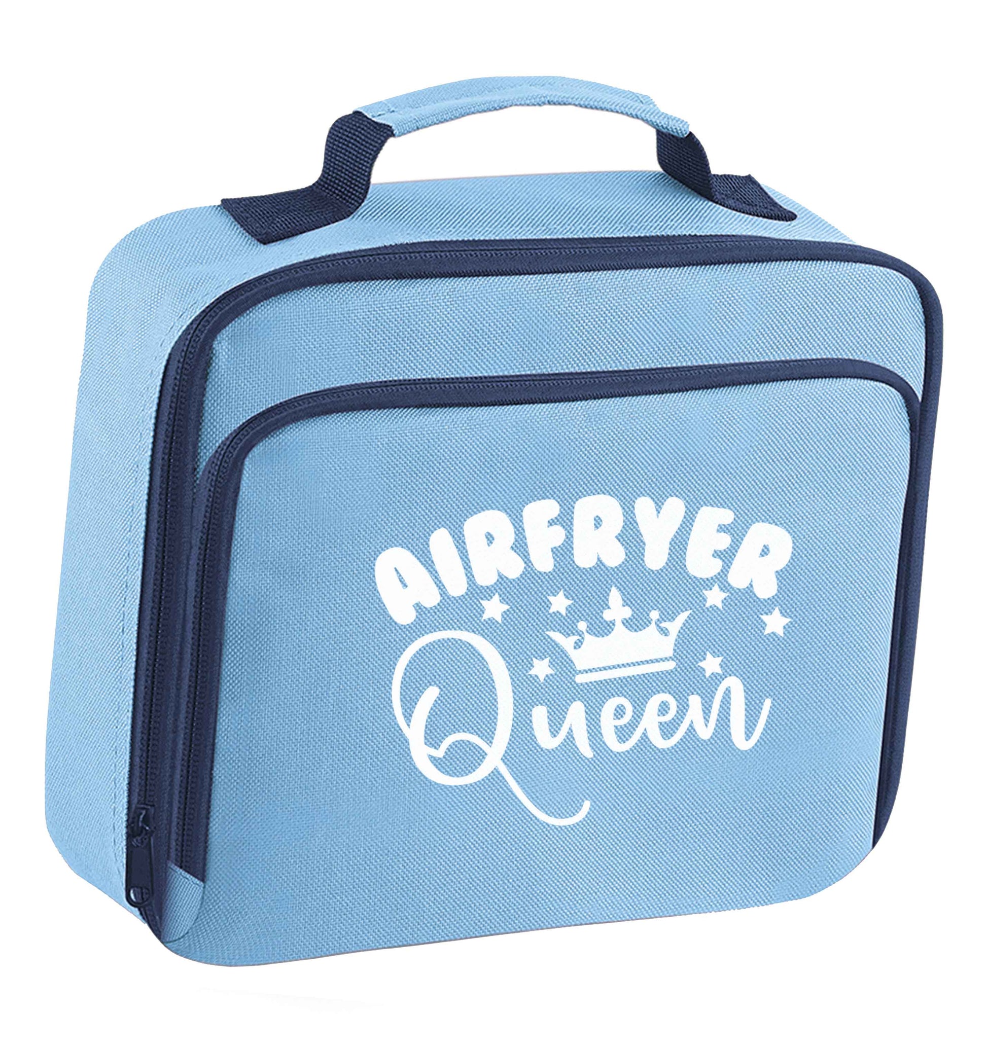 Airfryer queeninsulated blue lunch bag cooler