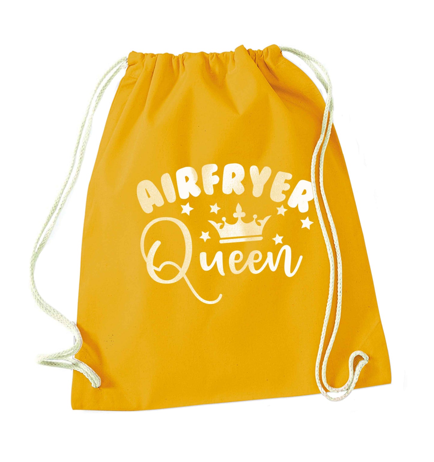 Airfryer queenmustard drawstring bag