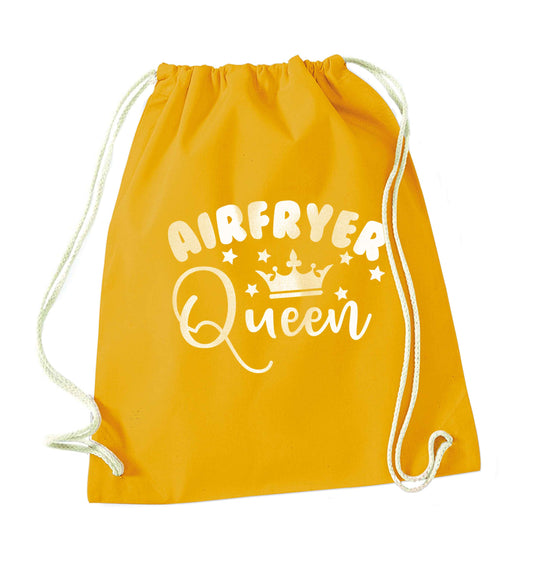 Airfryer queenmustard drawstring bag