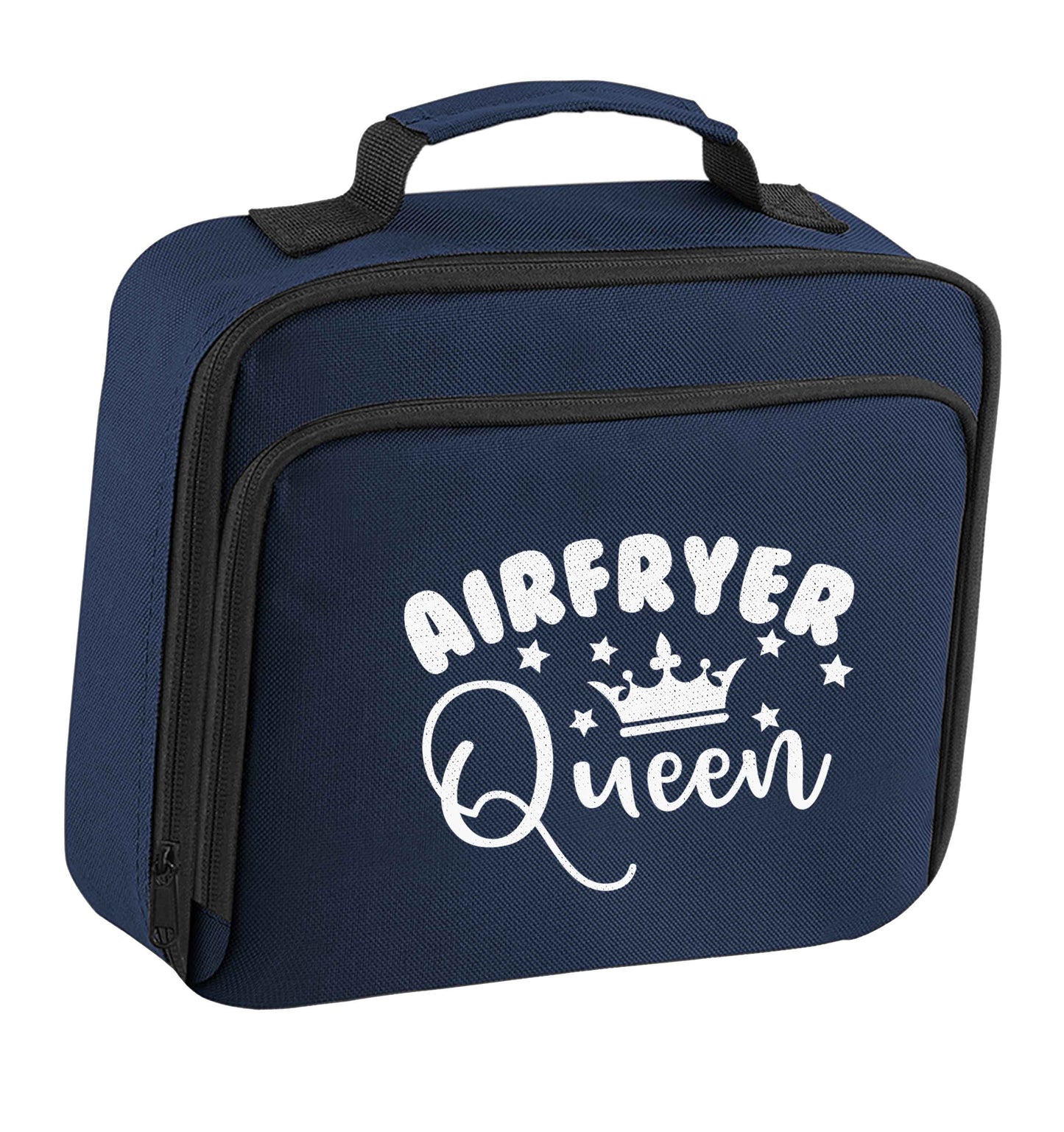 Airfryer queeninsulated navy lunch bag cooler