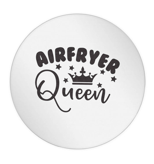 Airfryer queen24 @ 45mm matt circle stickers