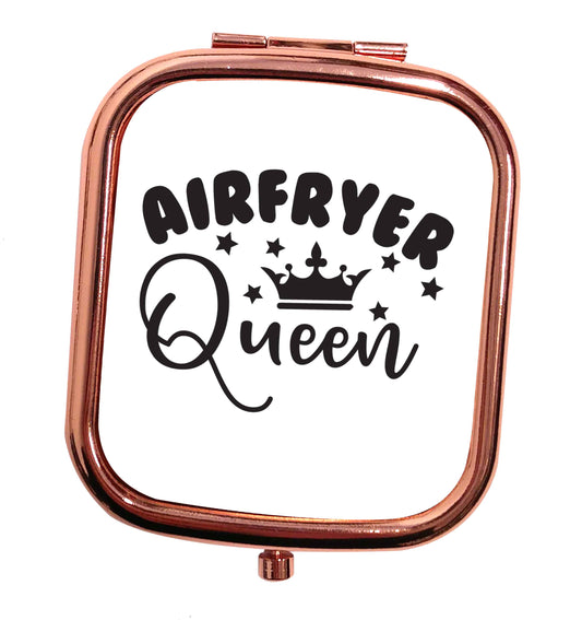 Airfryer queenrose gold square pocket mirror