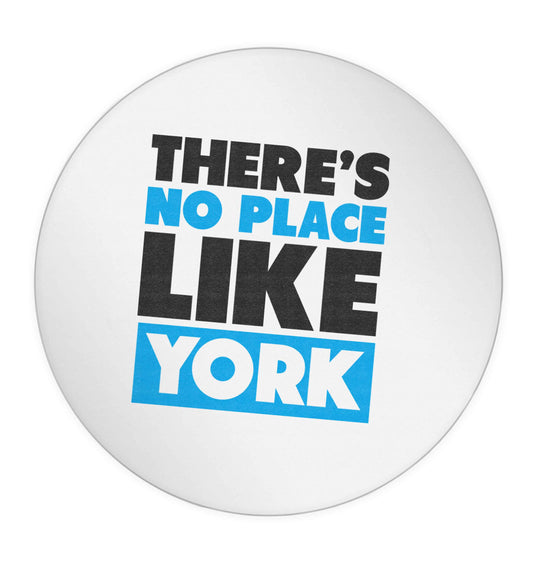 There's no place like york 24 @ 45mm matt circle stickers