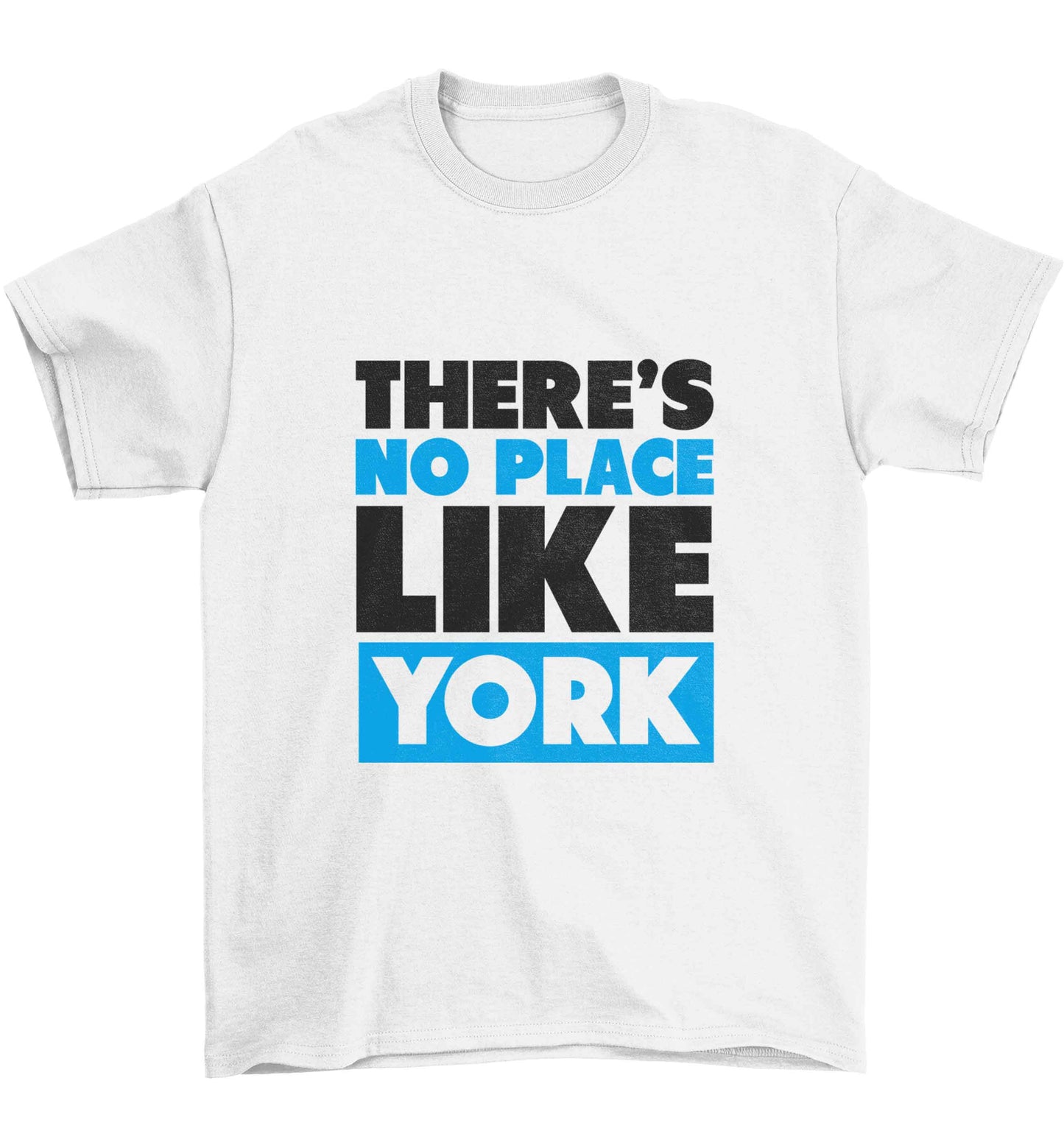 There's no place like york Children's white Tshirt 12-13 Years