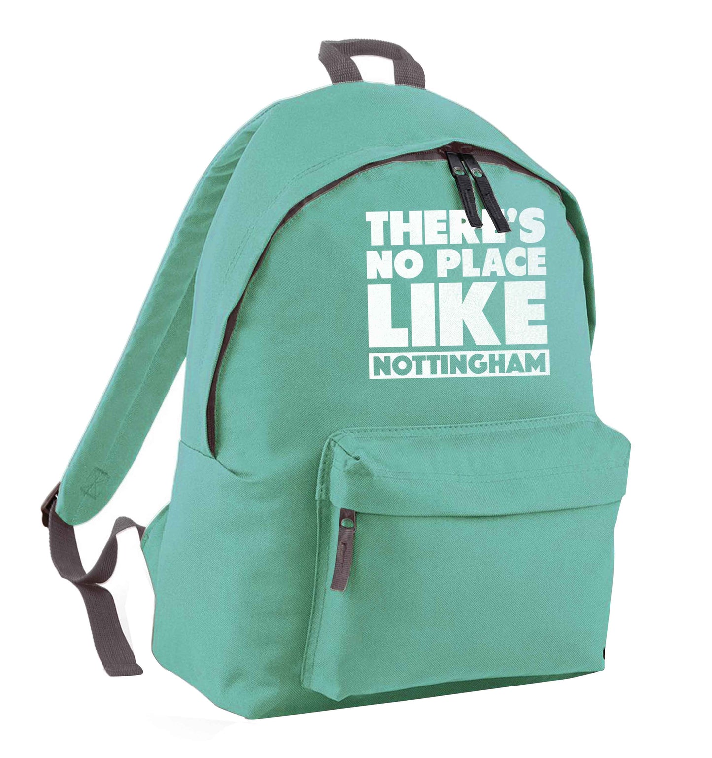 There's no place like Nottingham mint adults backpack