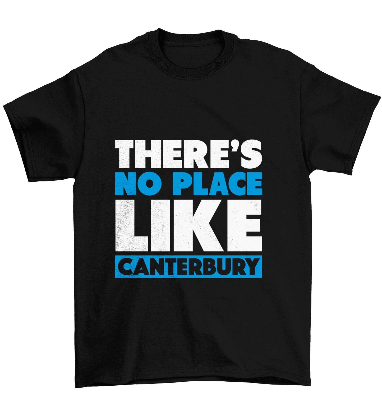 There's no place like Canterbury Children's black Tshirt 12-13 Years
