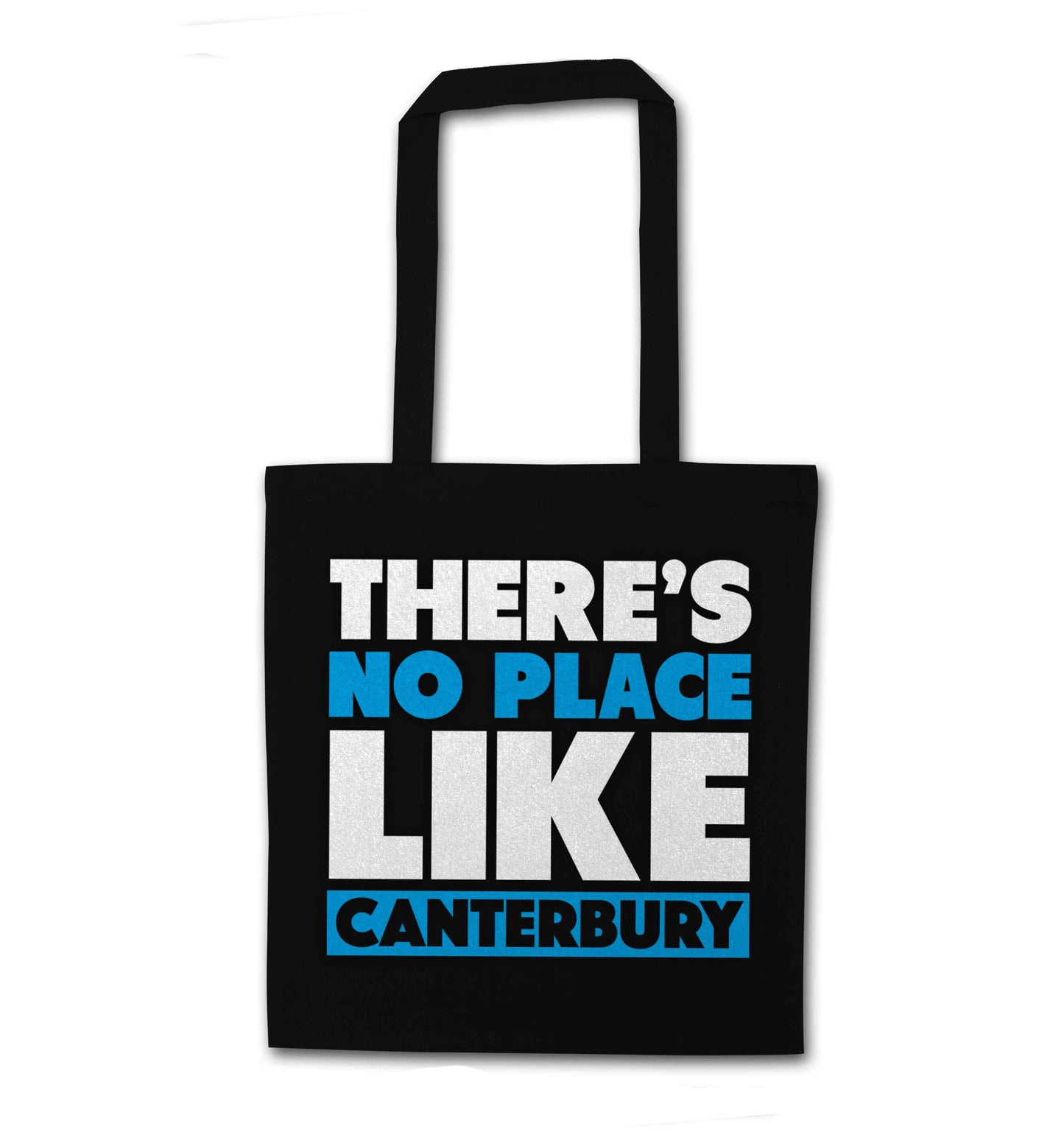 There's no place like Canterbury black tote bag