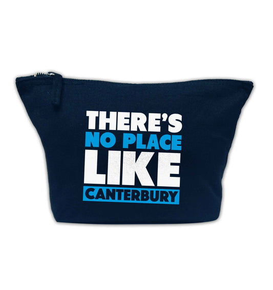 There's no place like Canterbury navy makeup bag