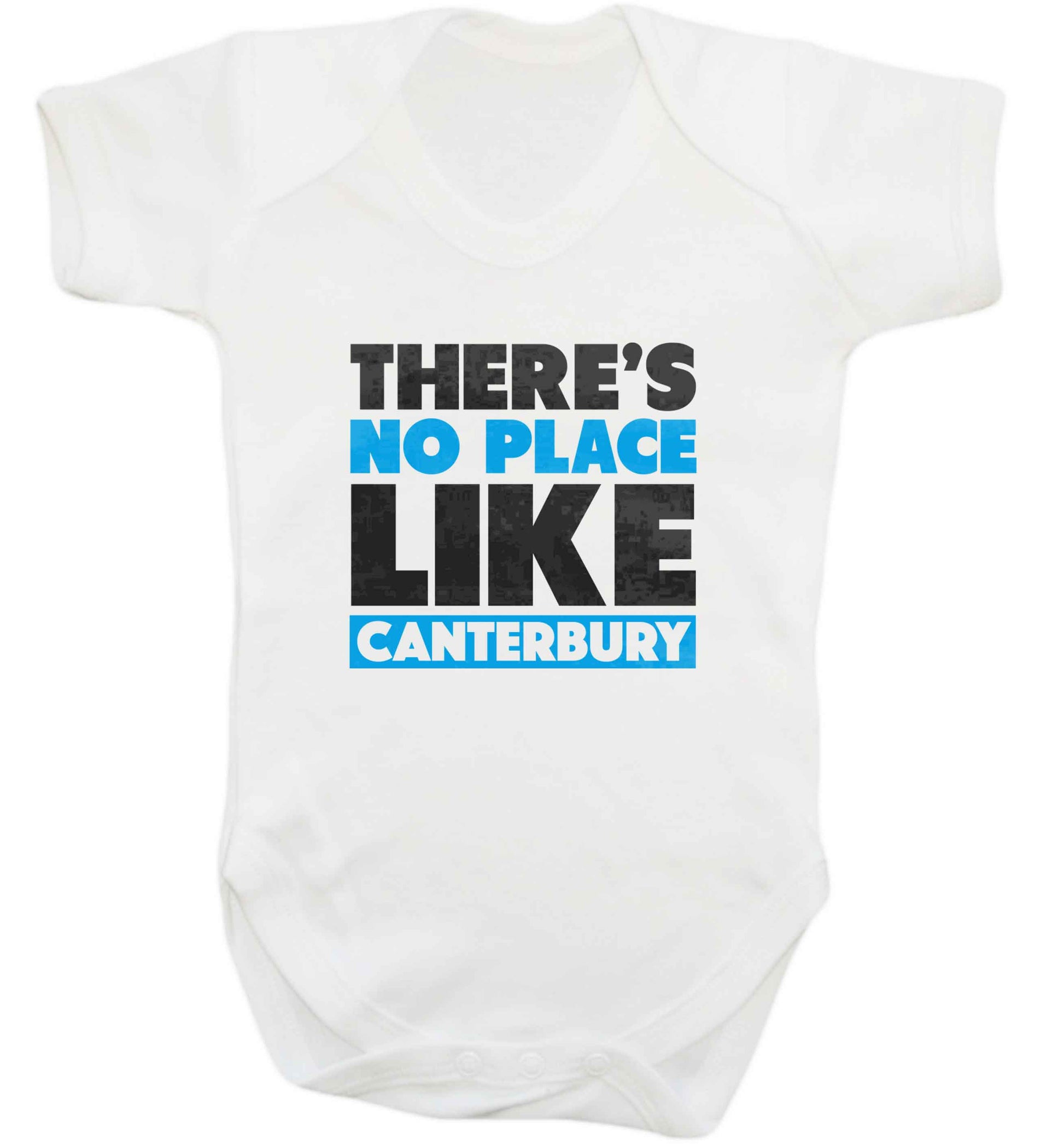 There's no place like Canterbury baby vest white 18-24 months