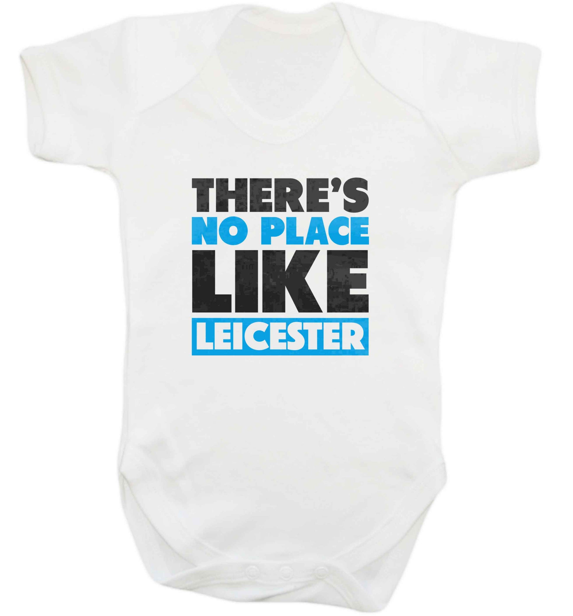 There's no place like Leicester baby vest white 18-24 months