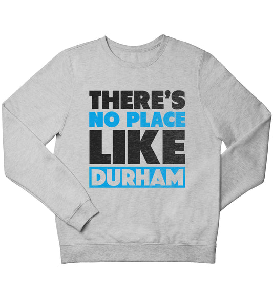 There's no place like Durham children's grey sweater 12-13 Years
