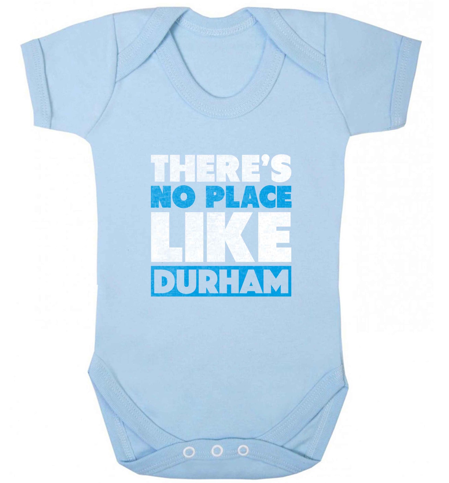There's no place like Durham baby vest pale blue 18-24 months